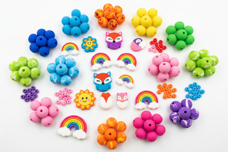 Silicone & Acrylic Beads