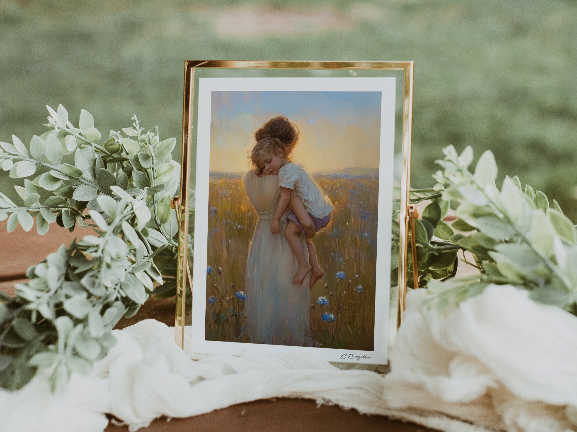 Precious Days | Signed Handmade Art Print