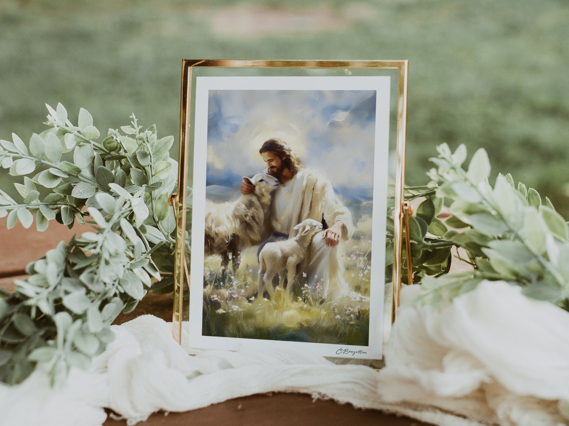 We Are His | Signed Handmade Art Print