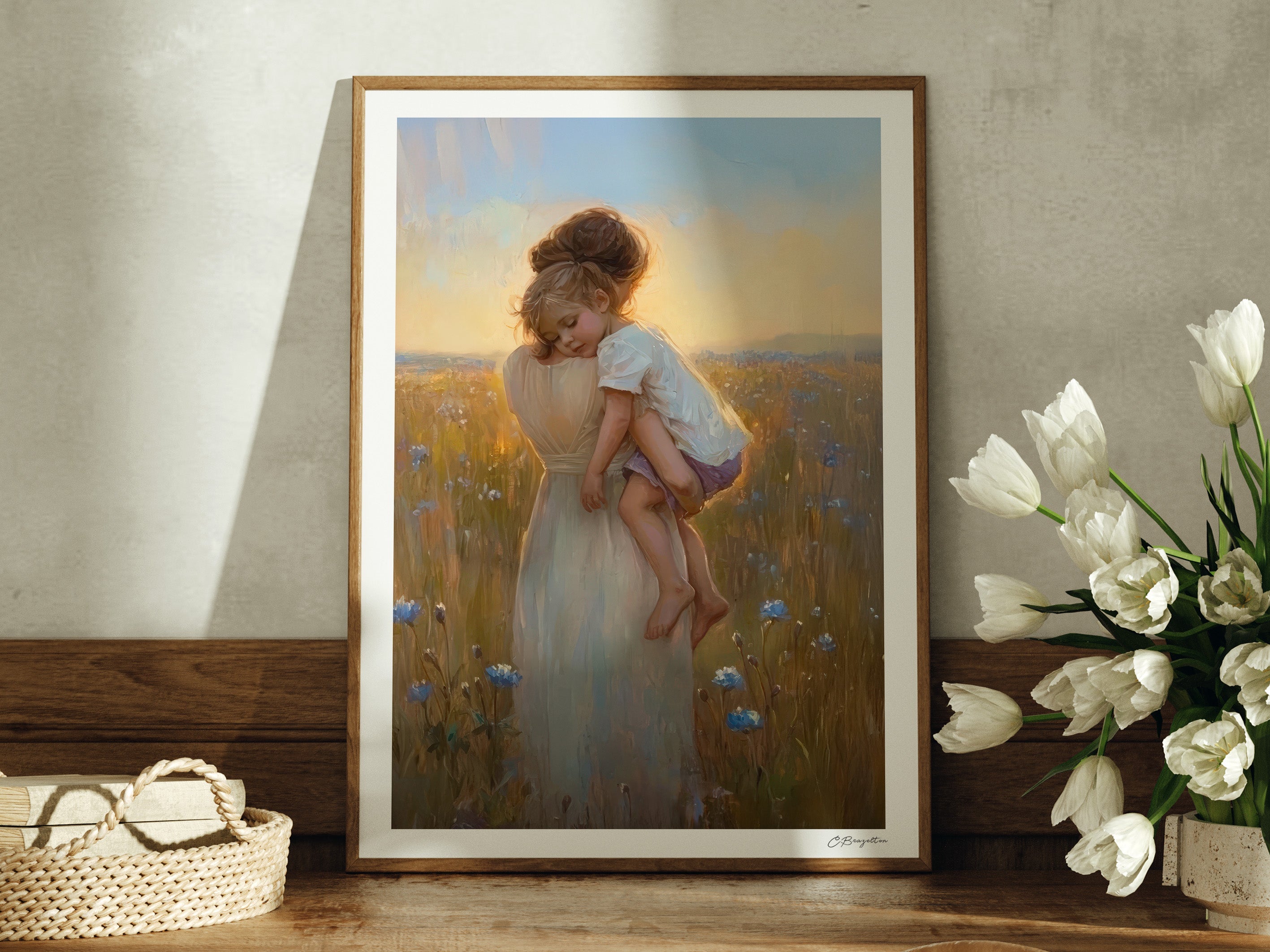 Precious Days | Signed Handmade Art Print