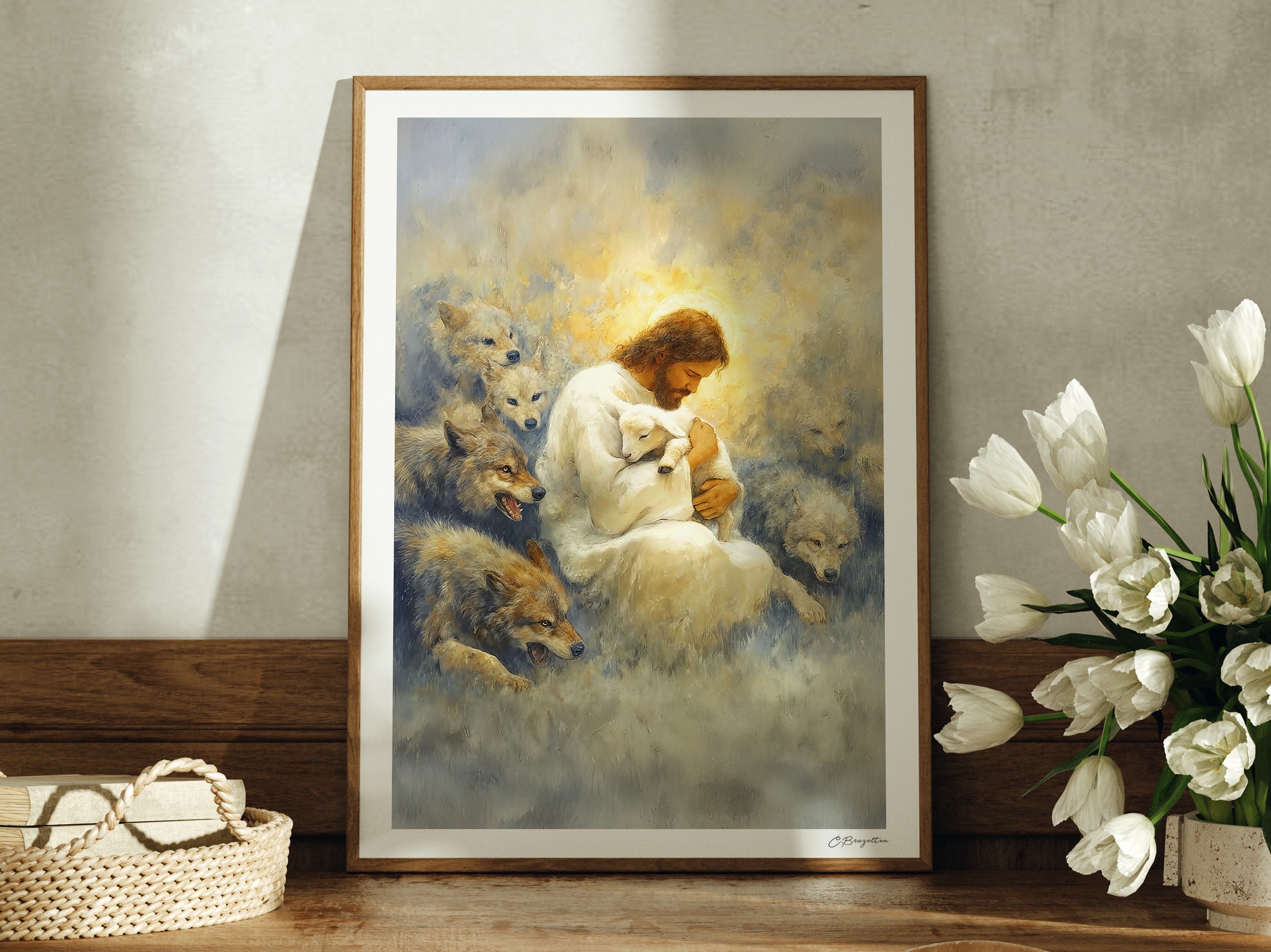 He Rescued Me #2 | Signed Handmade Art Print