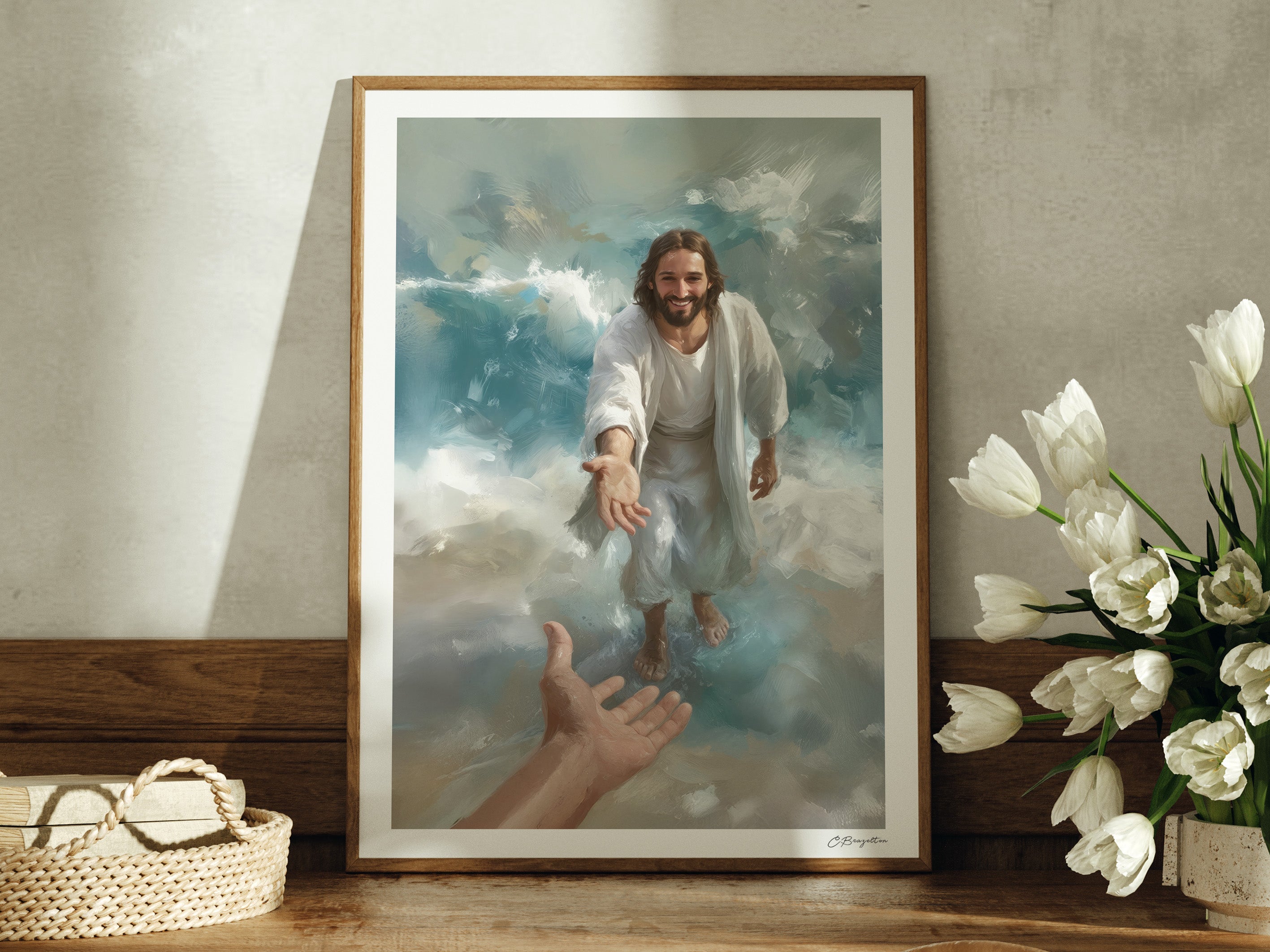 Save Me | Signed Handmade Art Print