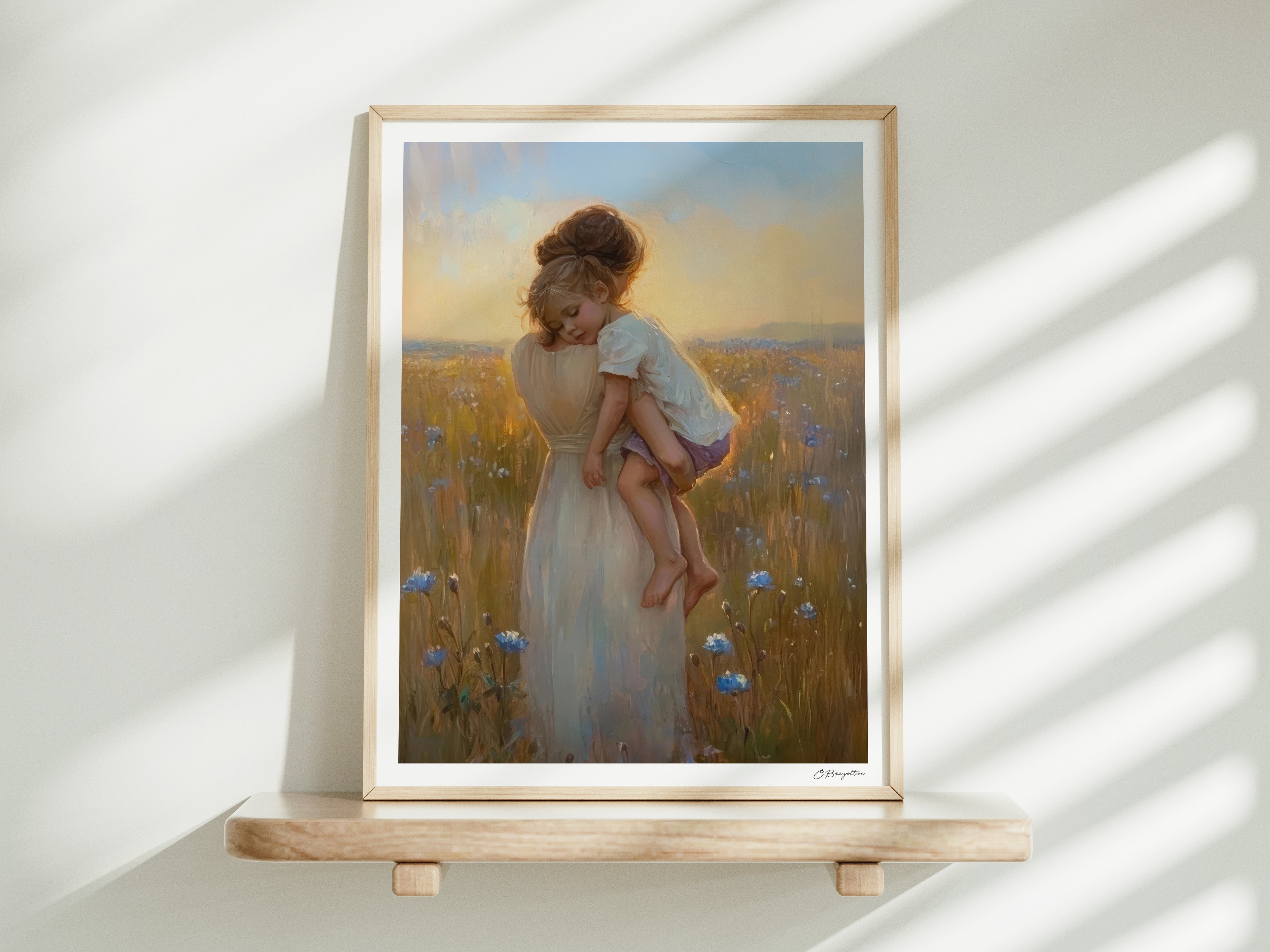 Precious Days | Signed Handmade Art Print