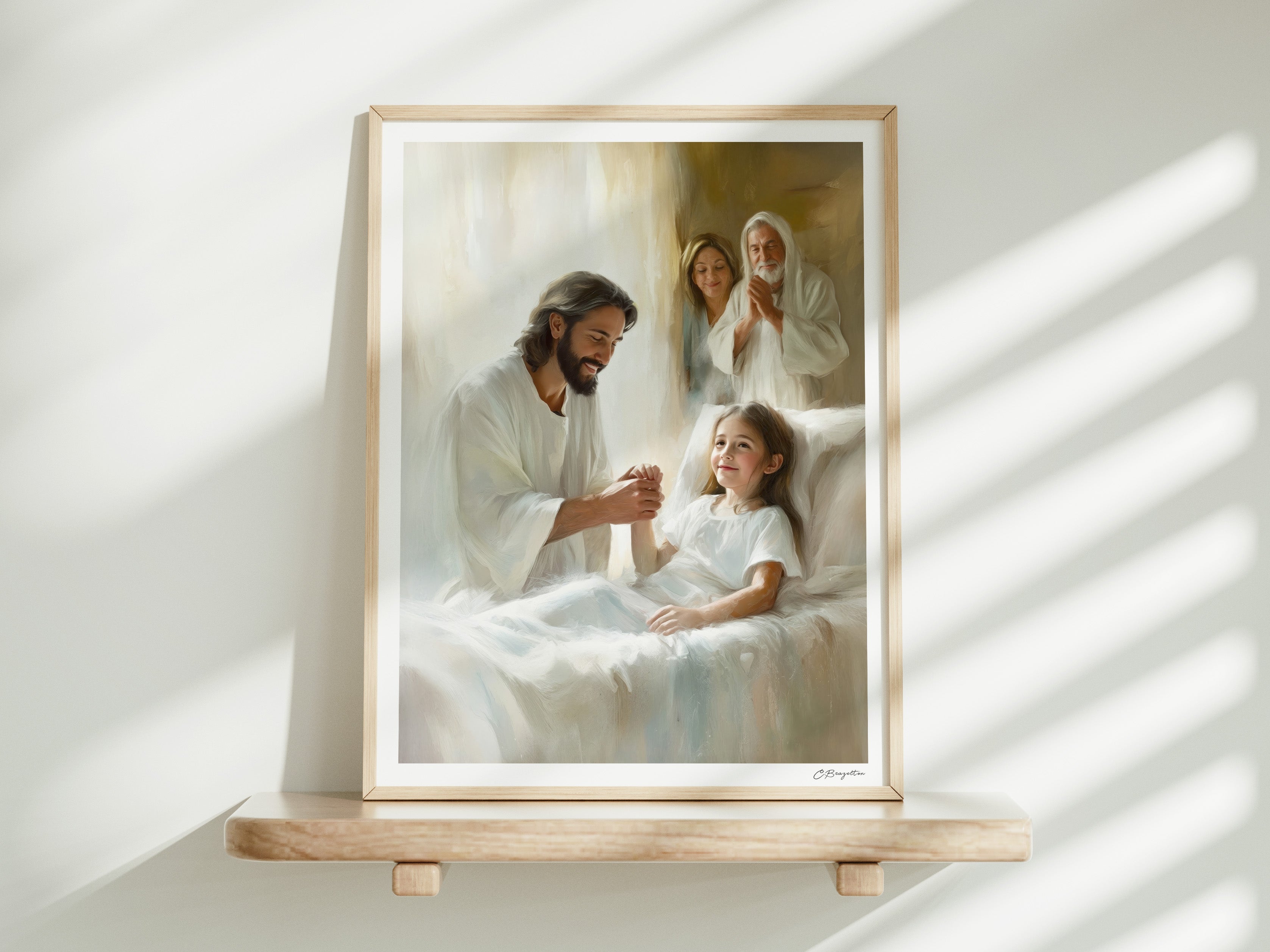 Resurrection and Life | Signed Handmade Art Print