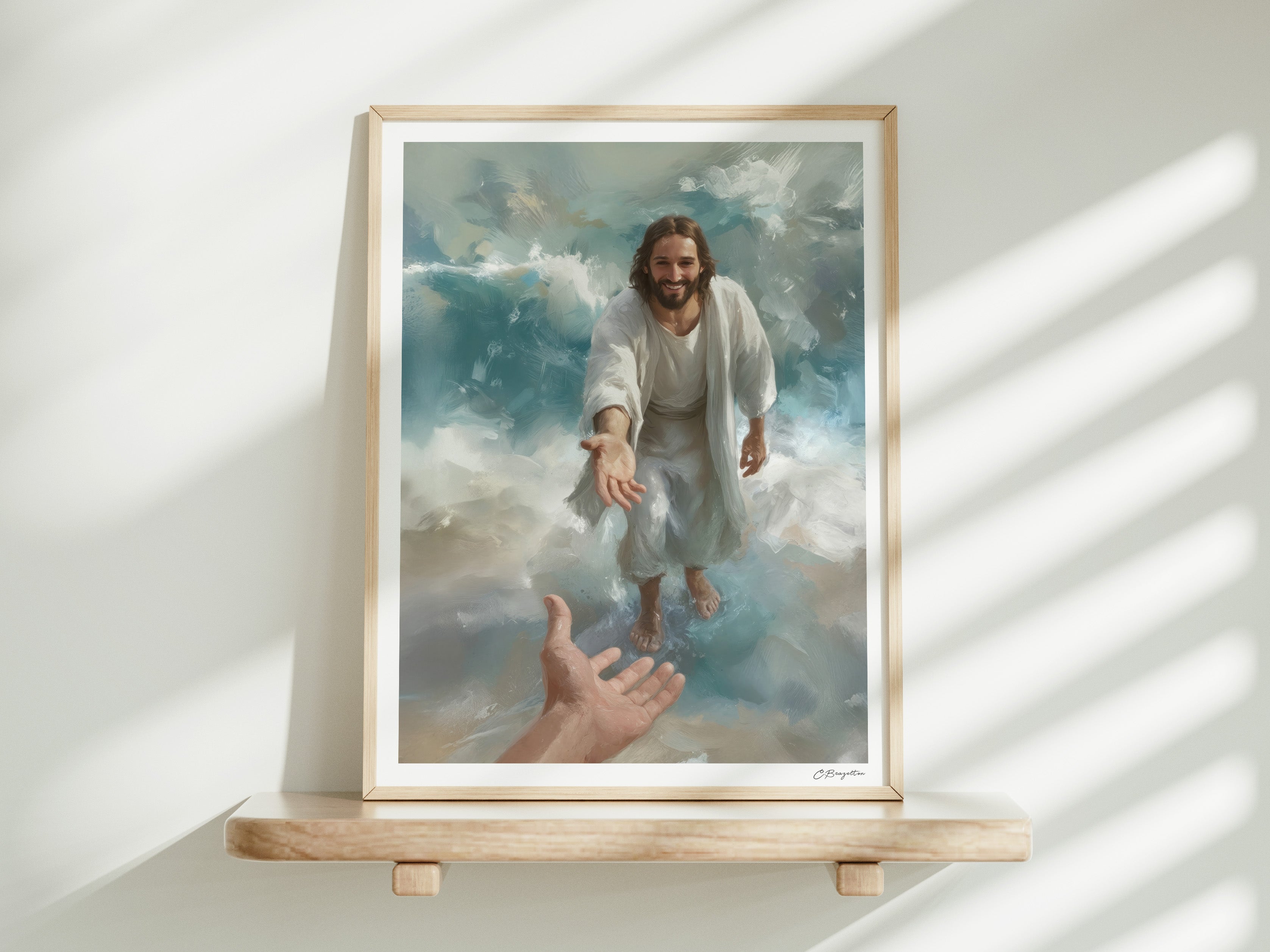 Save Me | Signed Handmade Art Print