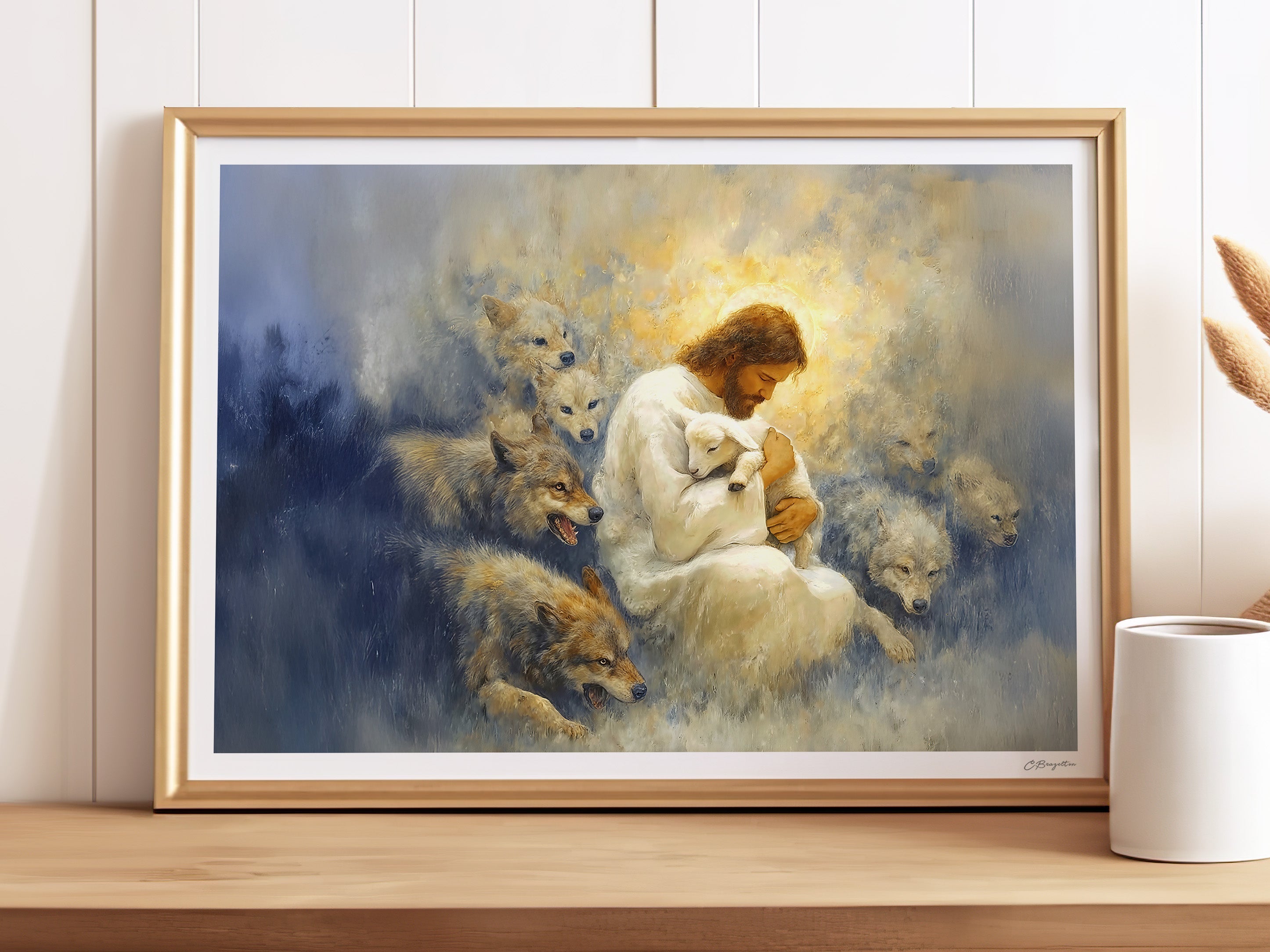 He Rescued Me #2 | Signed Handmade Art Print