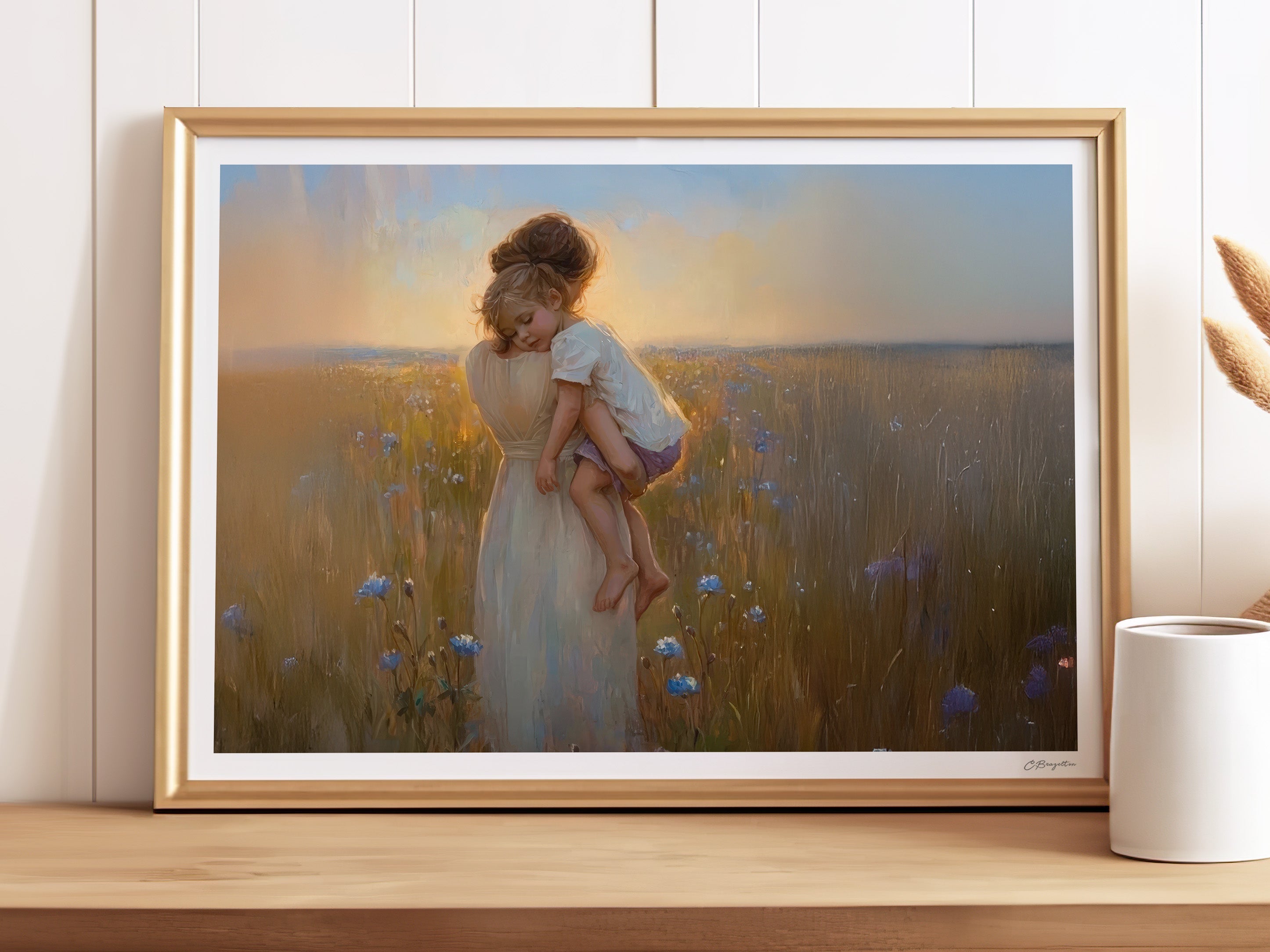 Precious Days | Signed Handmade Art Print