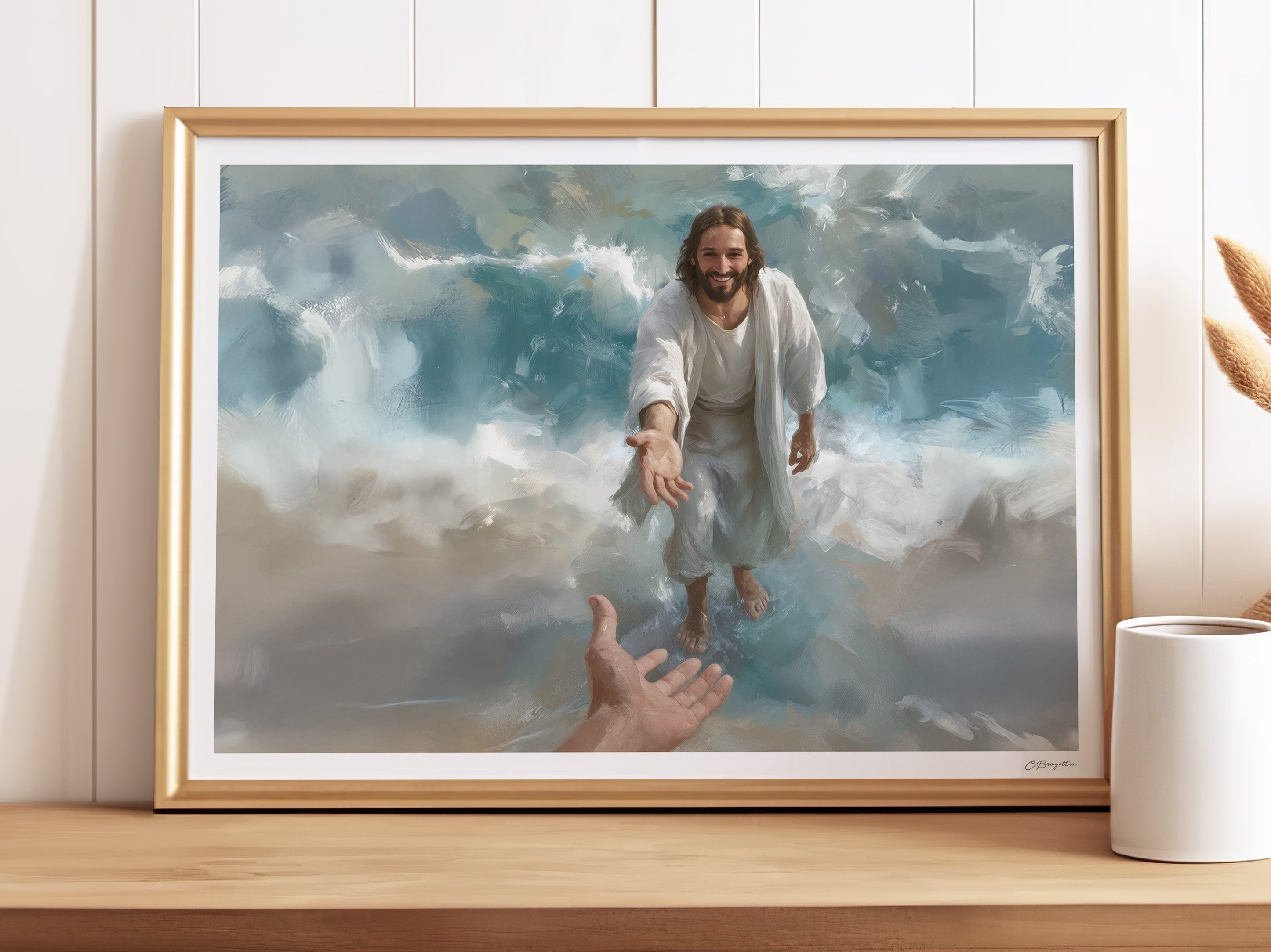 Save Me | Signed Handmade Art Print