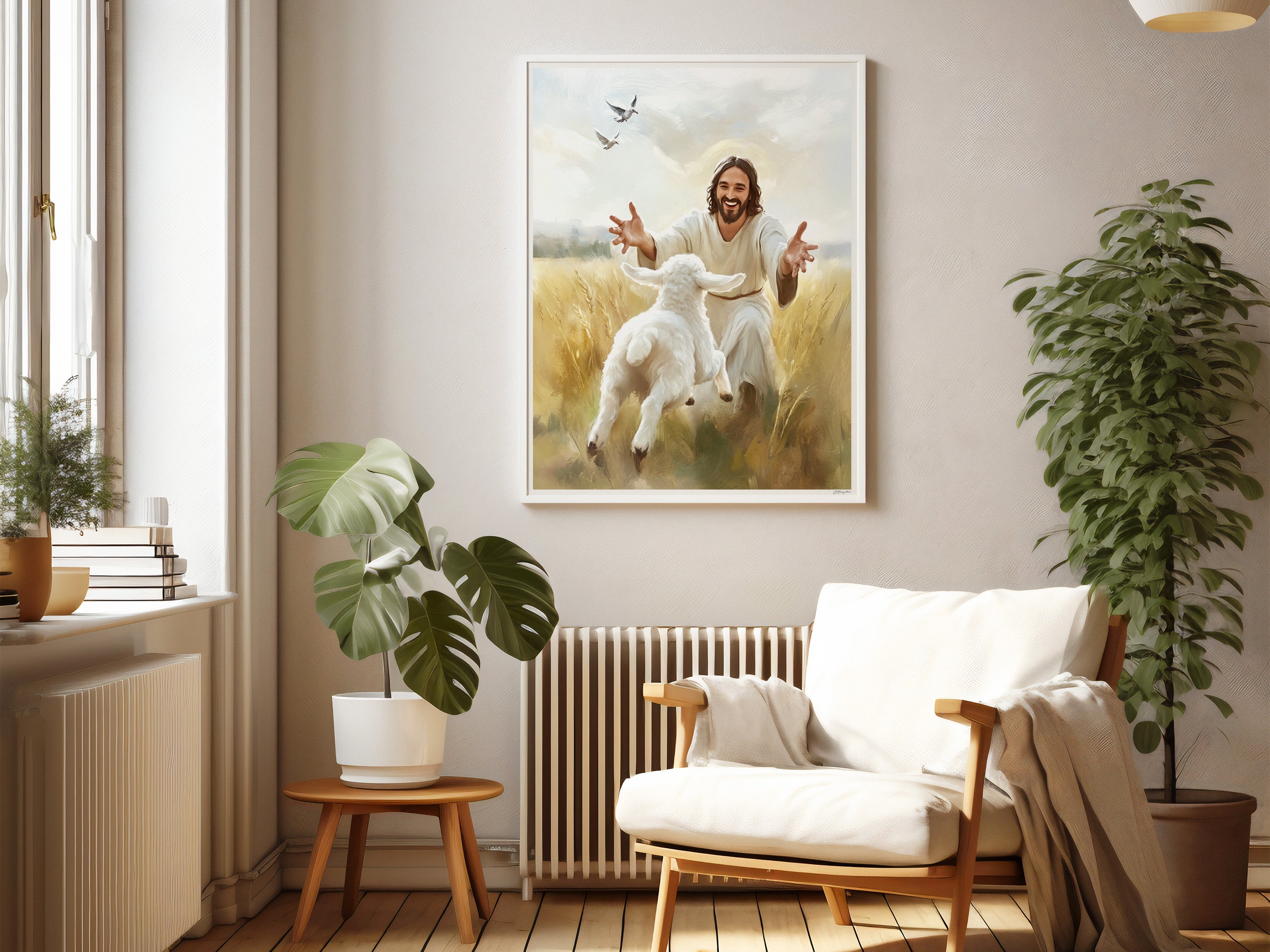 Rejoice with Me #2 | Signed Handmade Art Print