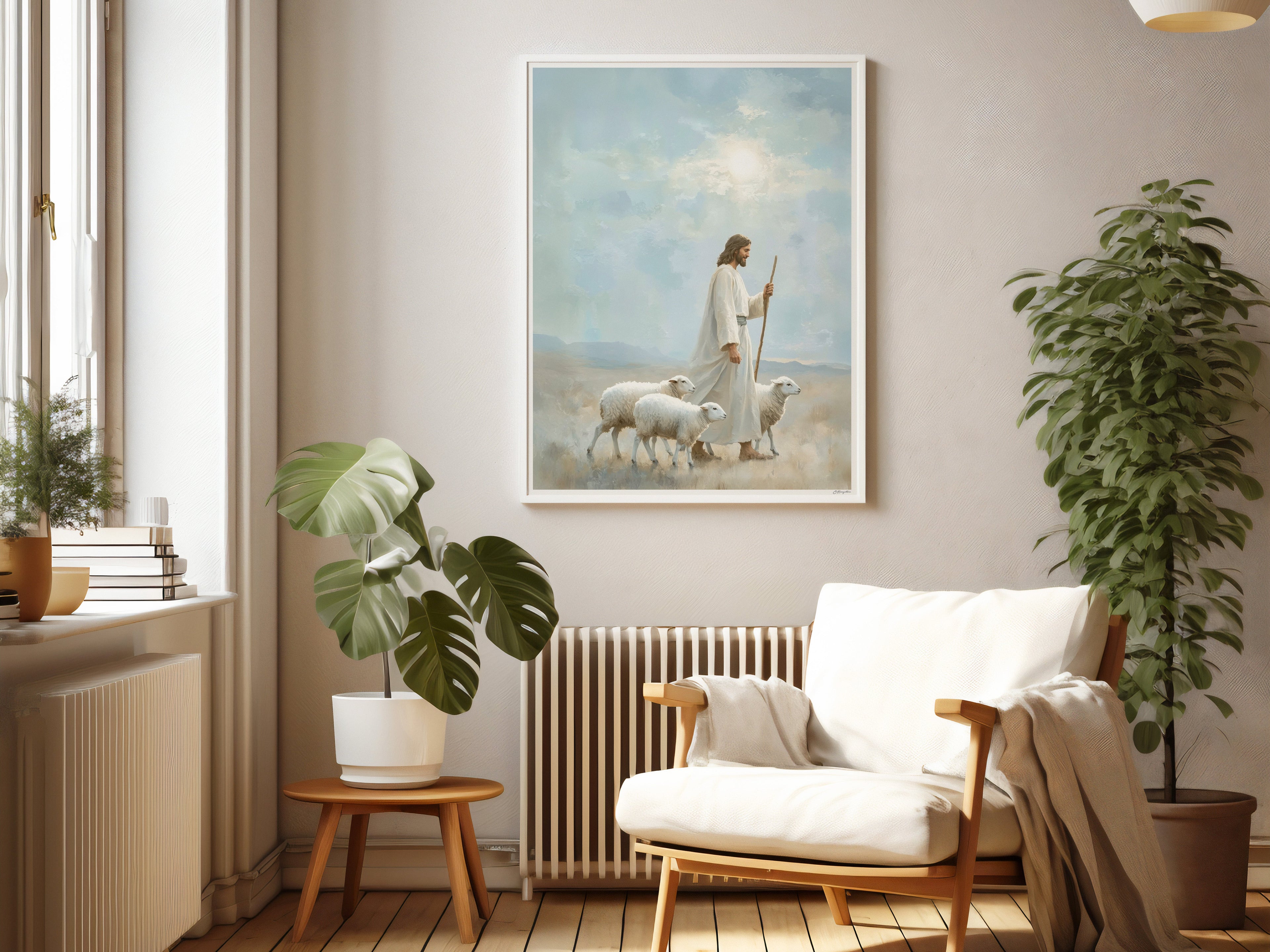 My Shepherd | Signed Handmade Art Print