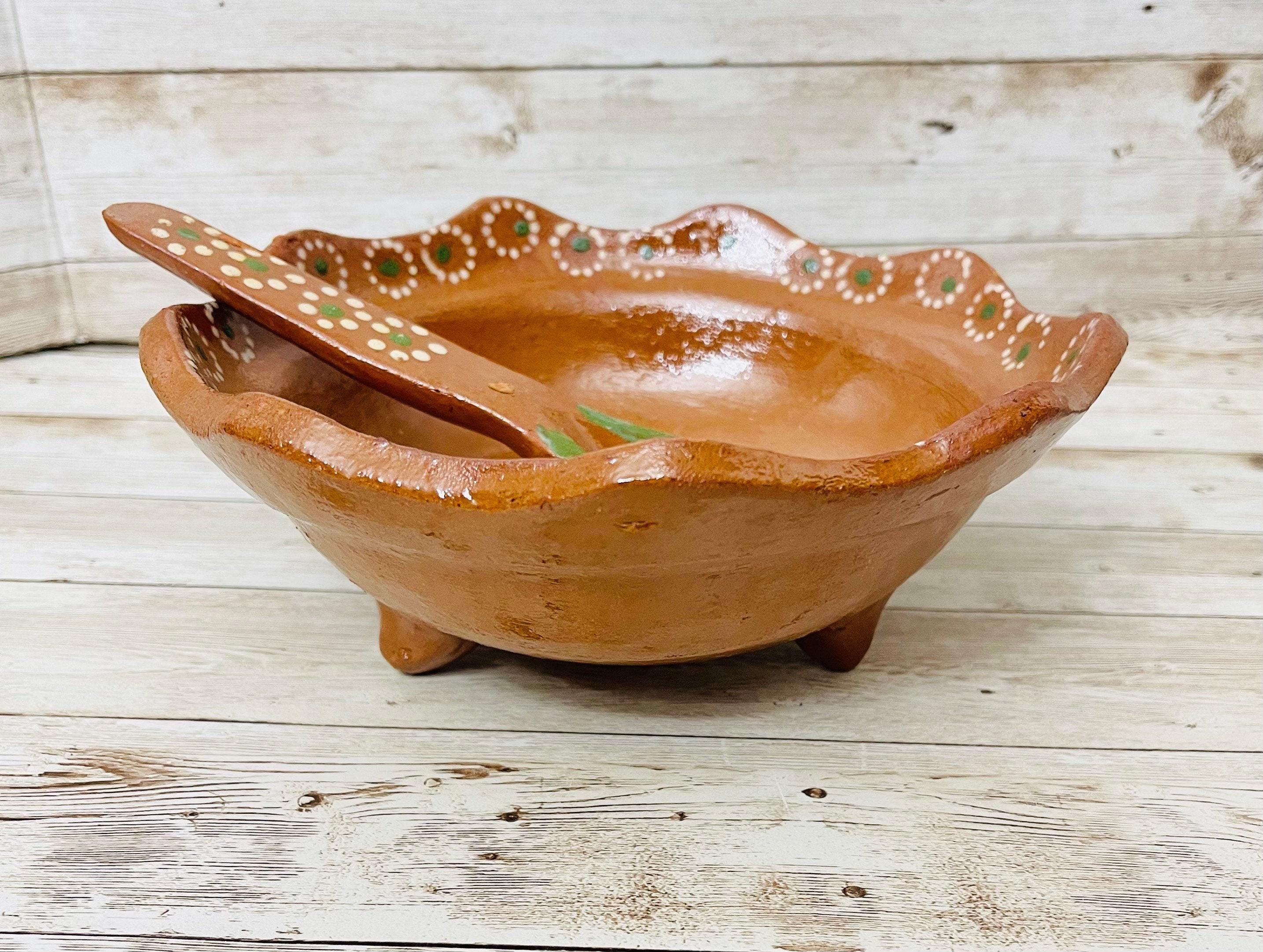 Authentic Mexican Molcajete with Spoon - Large