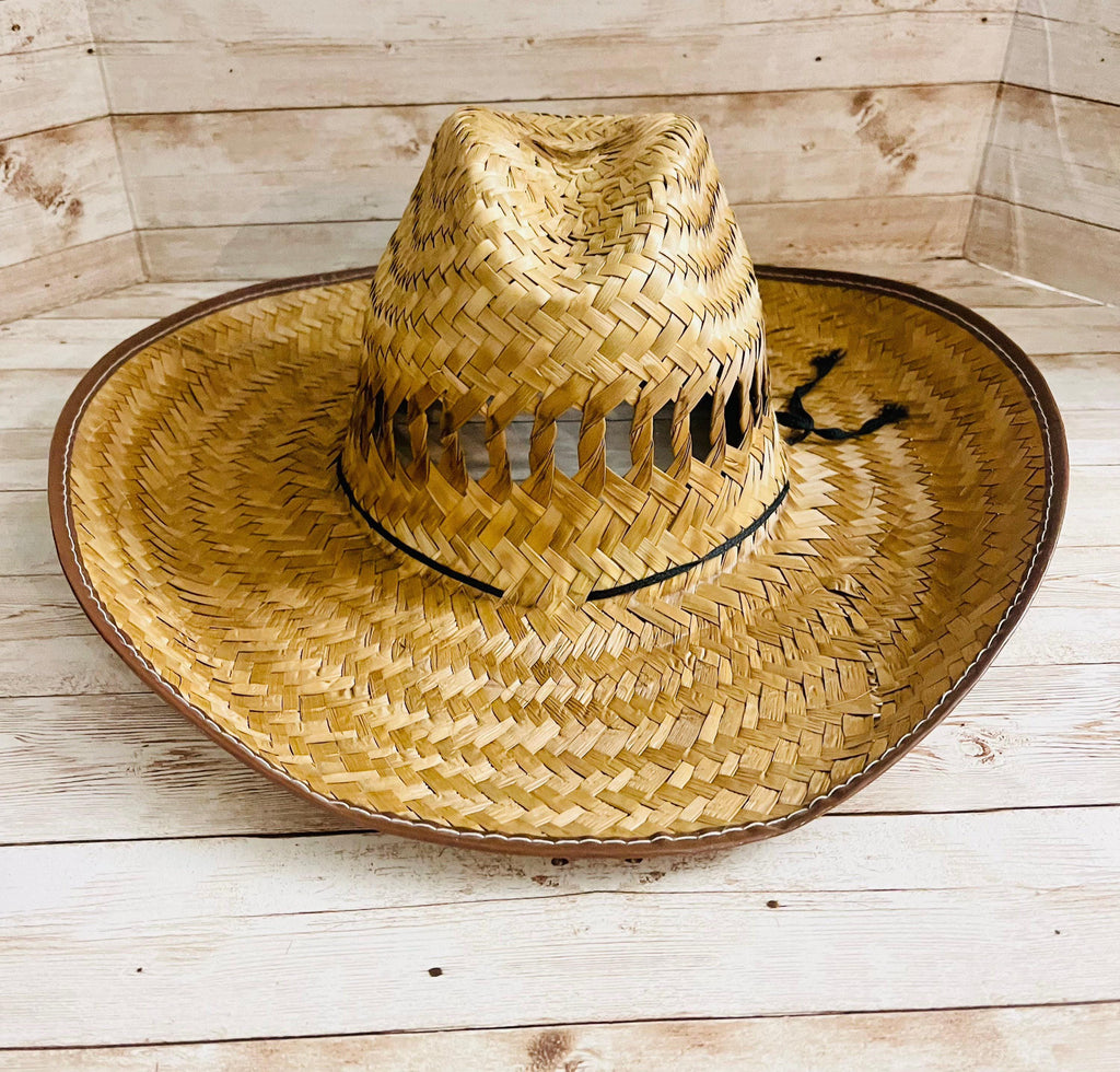 Cowboy Mexican Straw Hat Sombrero Vaquero