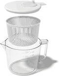 Single Serve Salad Spinner & Measuring Cup Bowl