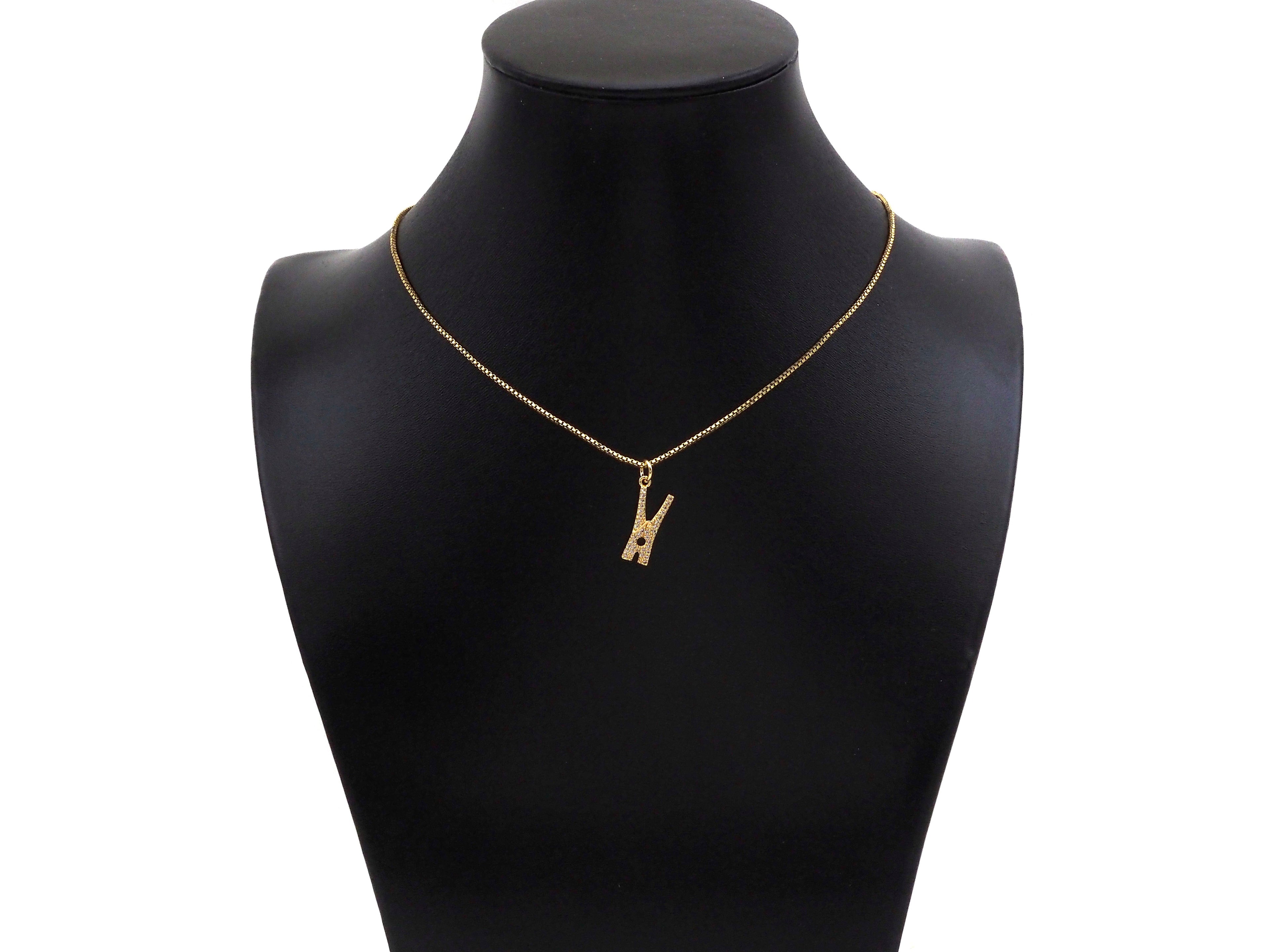 CZ Micro Pave Clothespin Shape Pendant,Cubic Zirconia Clamp Charm, Necklace Bracelet Charm Pendant, Fun Jewelry, 9x19mm, Sku#F1389