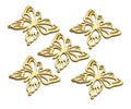 18K Gold Butterfly Frame Shaped Pendant/Charm, Butterfly pendant Charm for bracelet necklace earrings, minimalist jewelry, 26x21mm,sku#Y314
