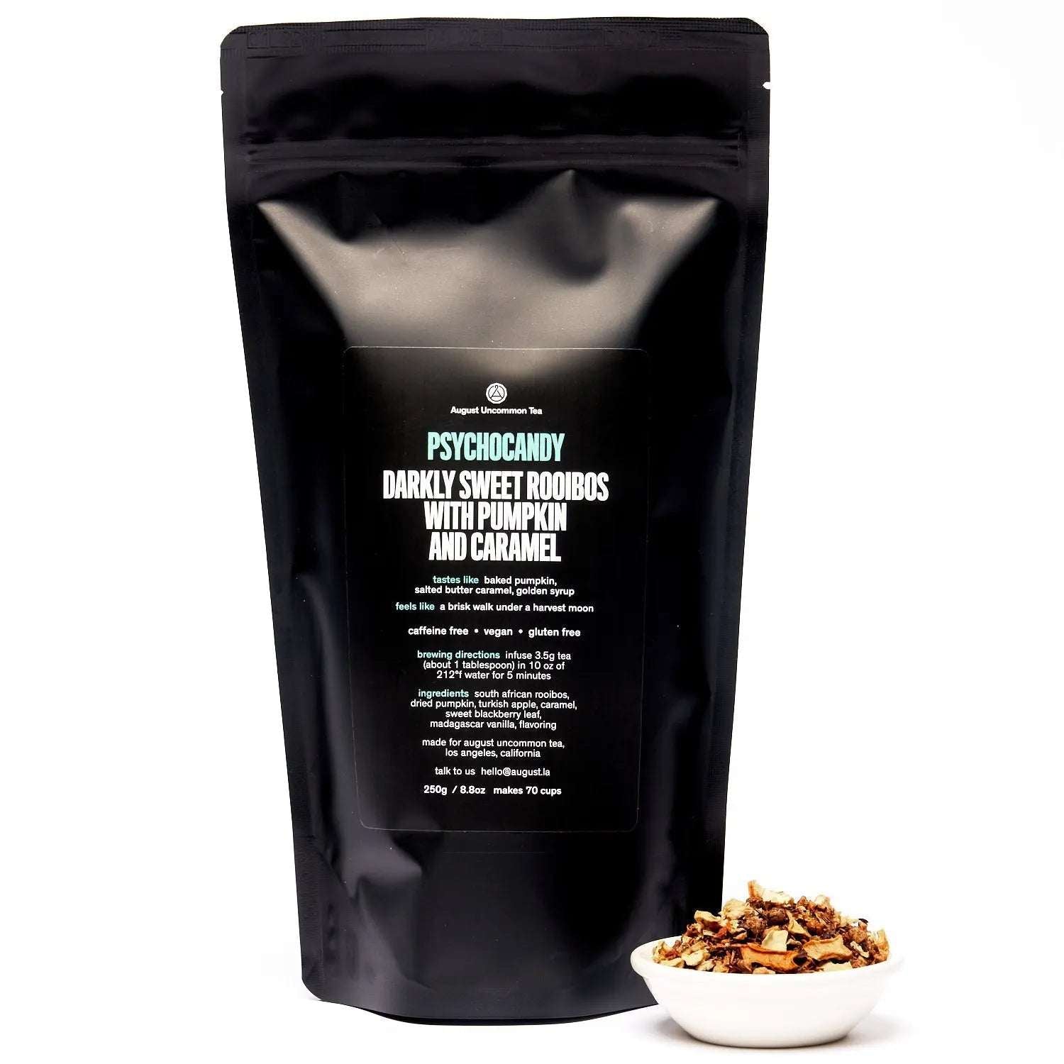 Psychocandy - Roasted Pumpkin Caramel Rooibos Tea (Caffeine Free)