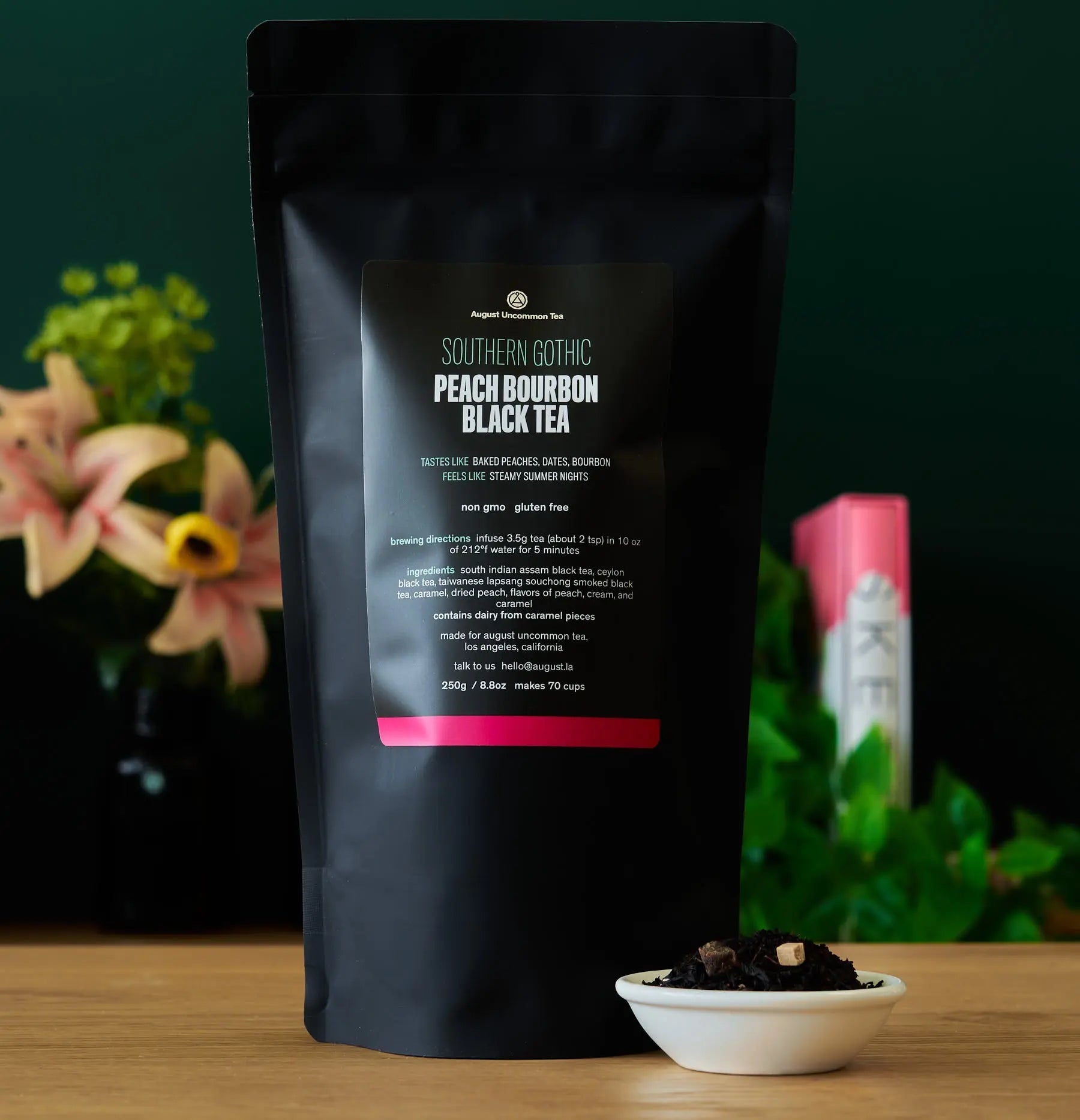 Southern Gothic - Peach Bourbon Flavor Black Tea