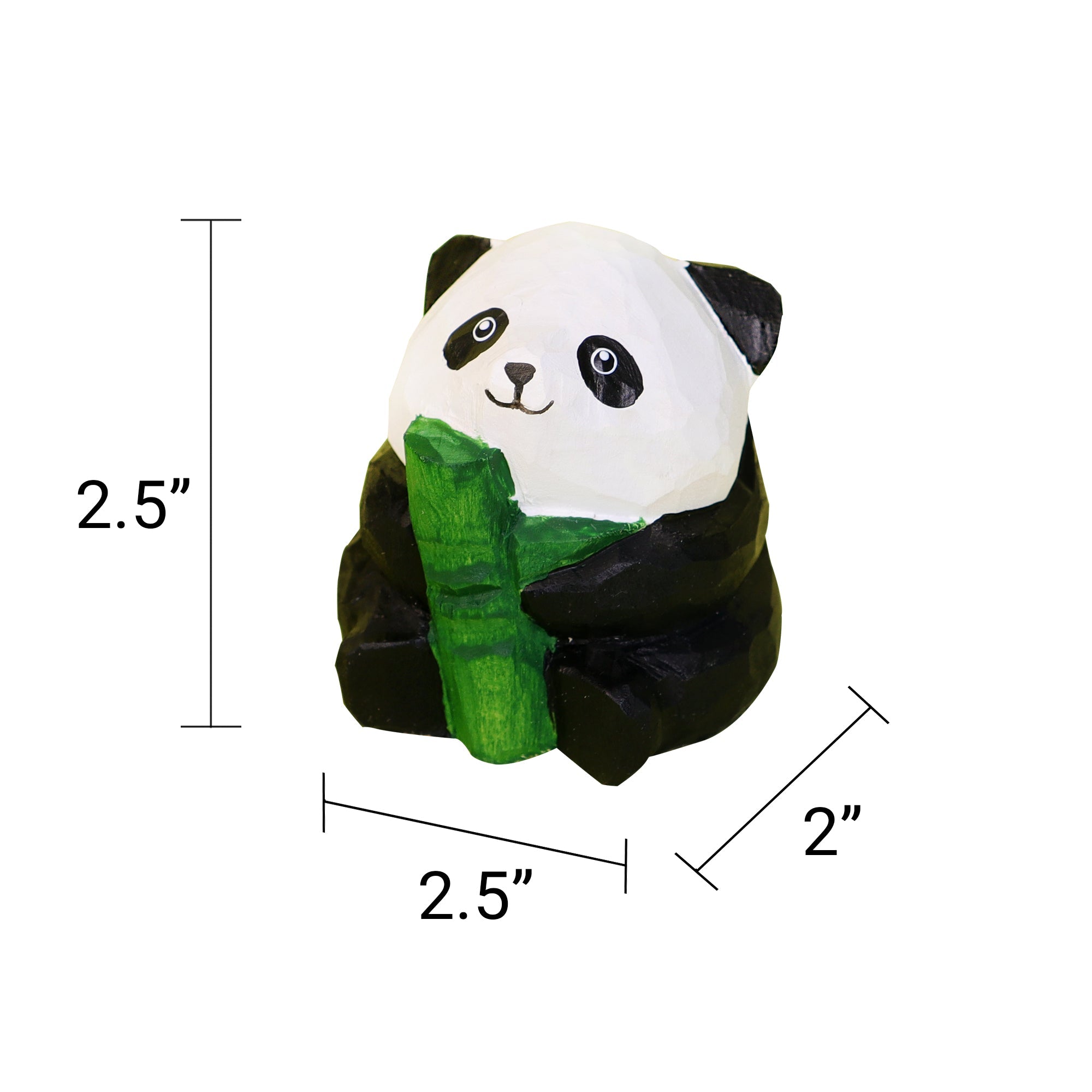 Wooden Panda Paint Kit