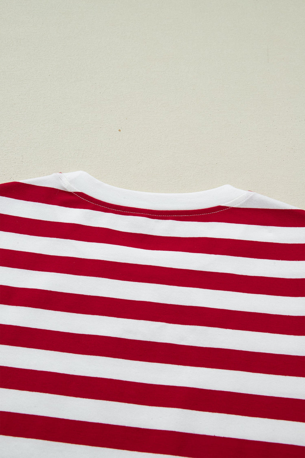 June Stripe Patchwork T Shirt