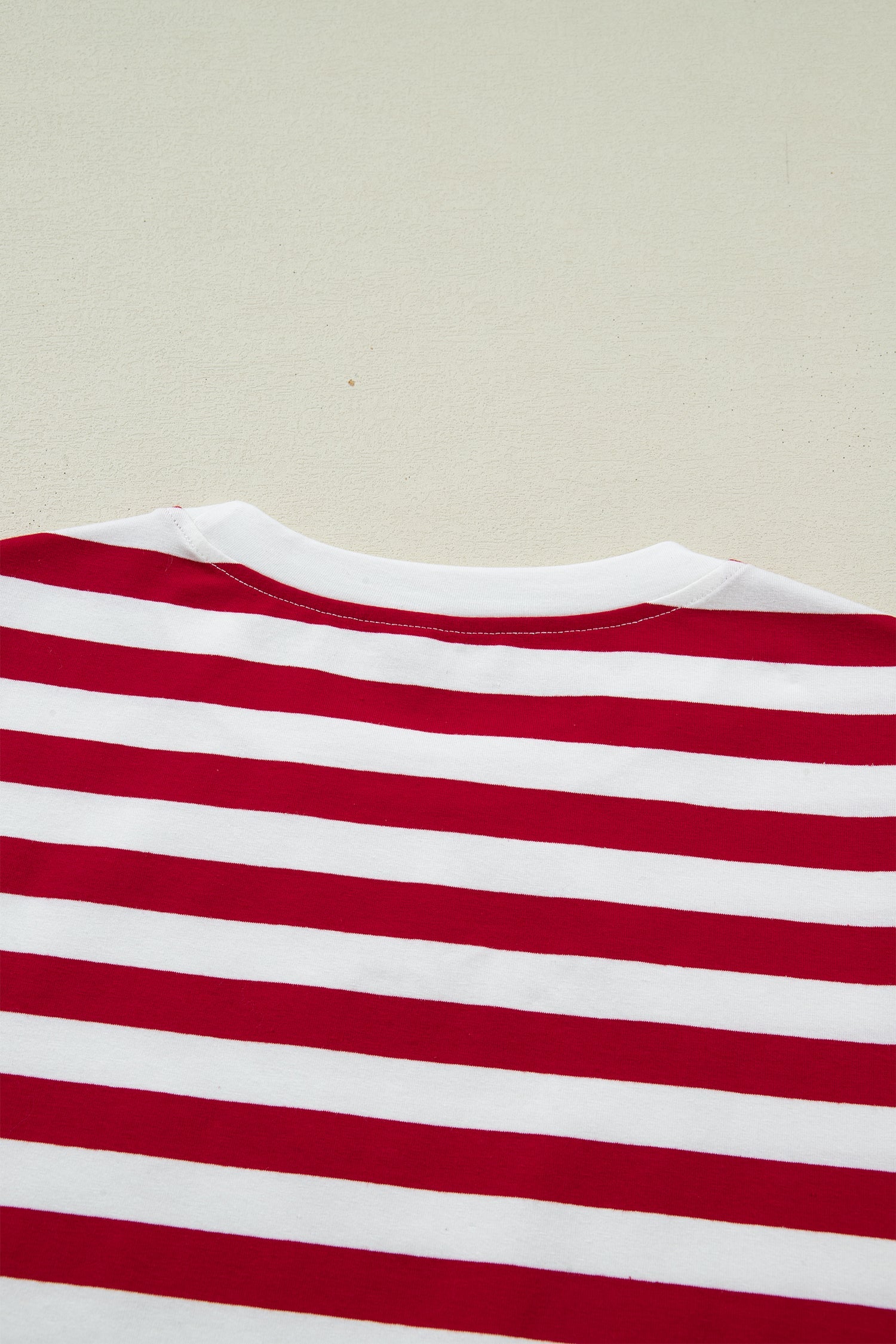June Stripe Patchwork T Shirt