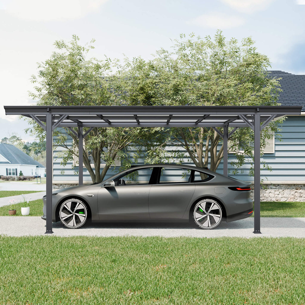 10x16' Alora Heavy-Duty Outdoor Driveway Pergola