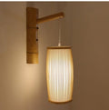 Bamboo Plait Staircase Lamp