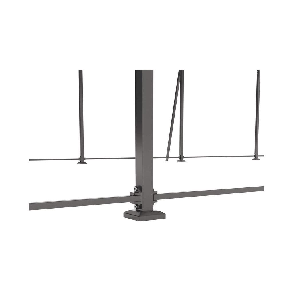 [13X26FT] Alora Heavy-Duty Weather-Resistant Outdoor Carport With Protective Film (SAK82451)