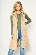 Long Puffer Vest