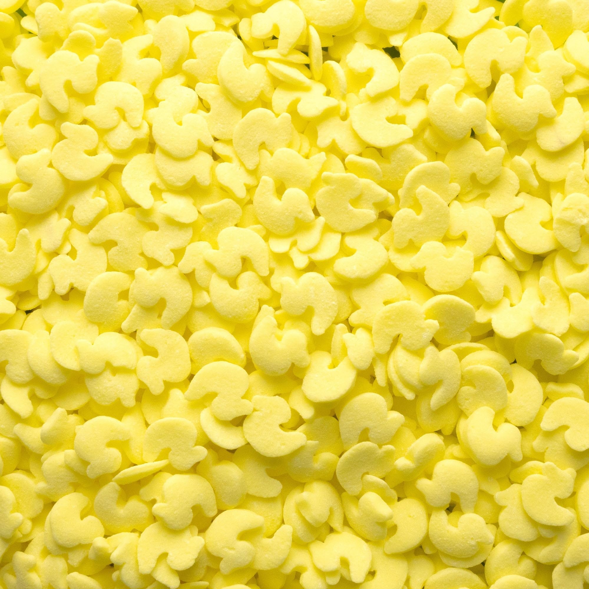 Edible Confetti Rubber Duck Sprinkles & Sugar Shape Decorations