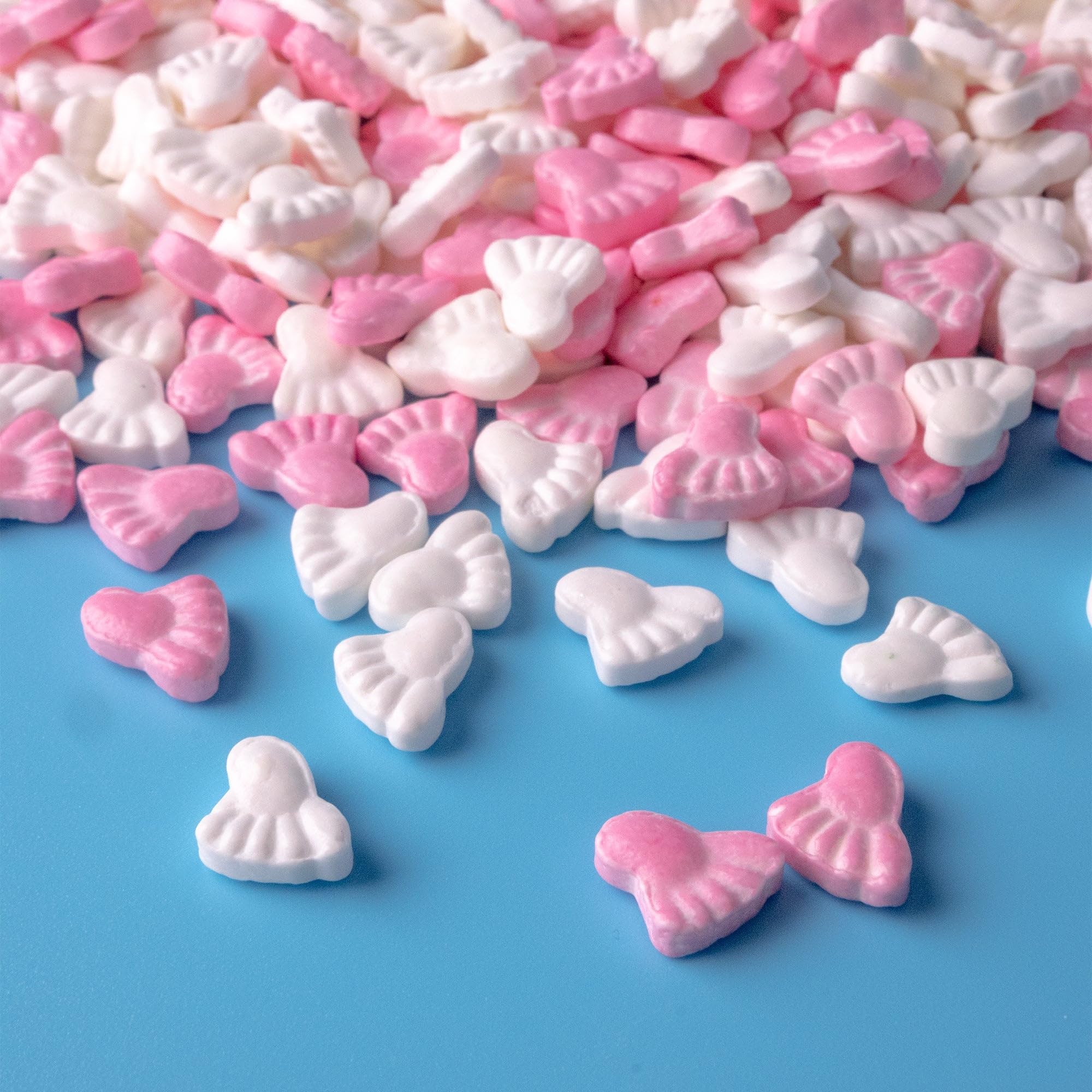 Edible Pink Baby Feet Sprinkles & Sugar Shape Decorations By Oasis Supply
