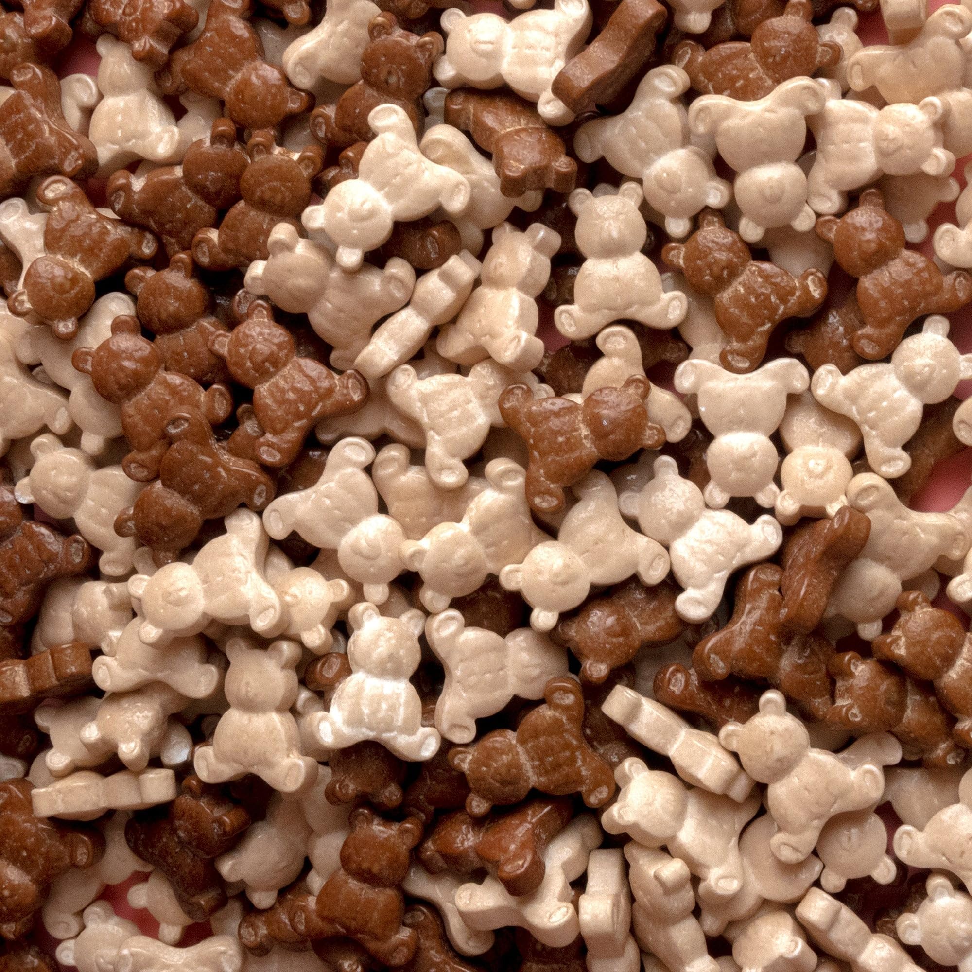 Edible Teddy Bear Sprinkles & Sugar Shapes By Oasis Supply
