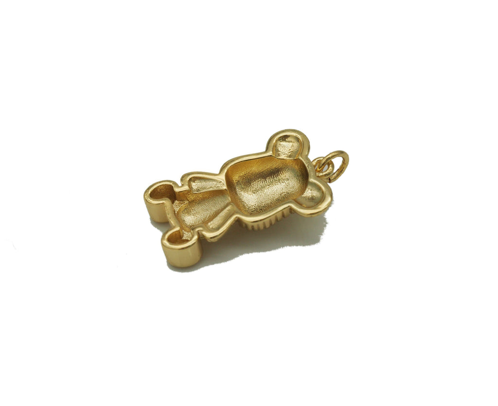 Gold Gloomy Bear Charm, Sku#F1476C