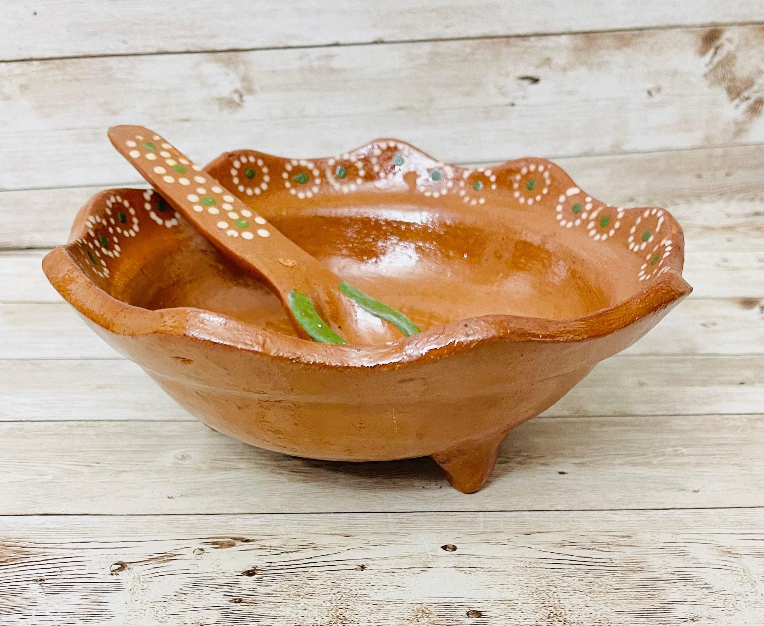 Authentic Mexican Molcajete with Spoon - Large