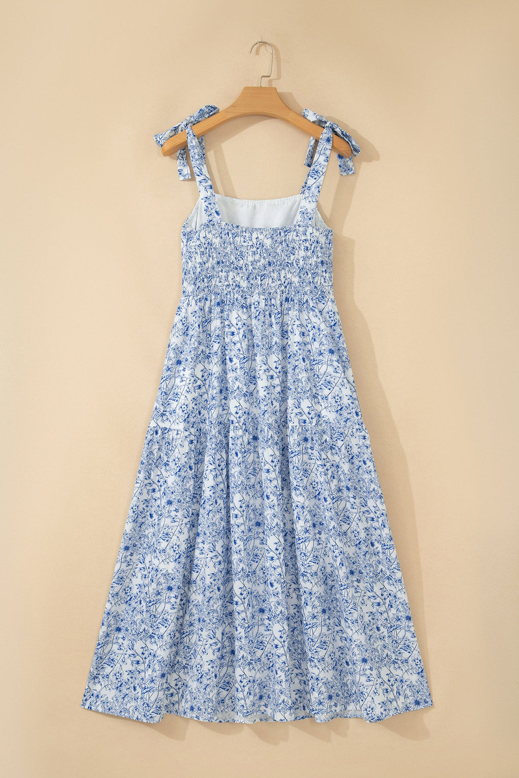 Megan Waist Flared Maxi Dress-Threaded Pear