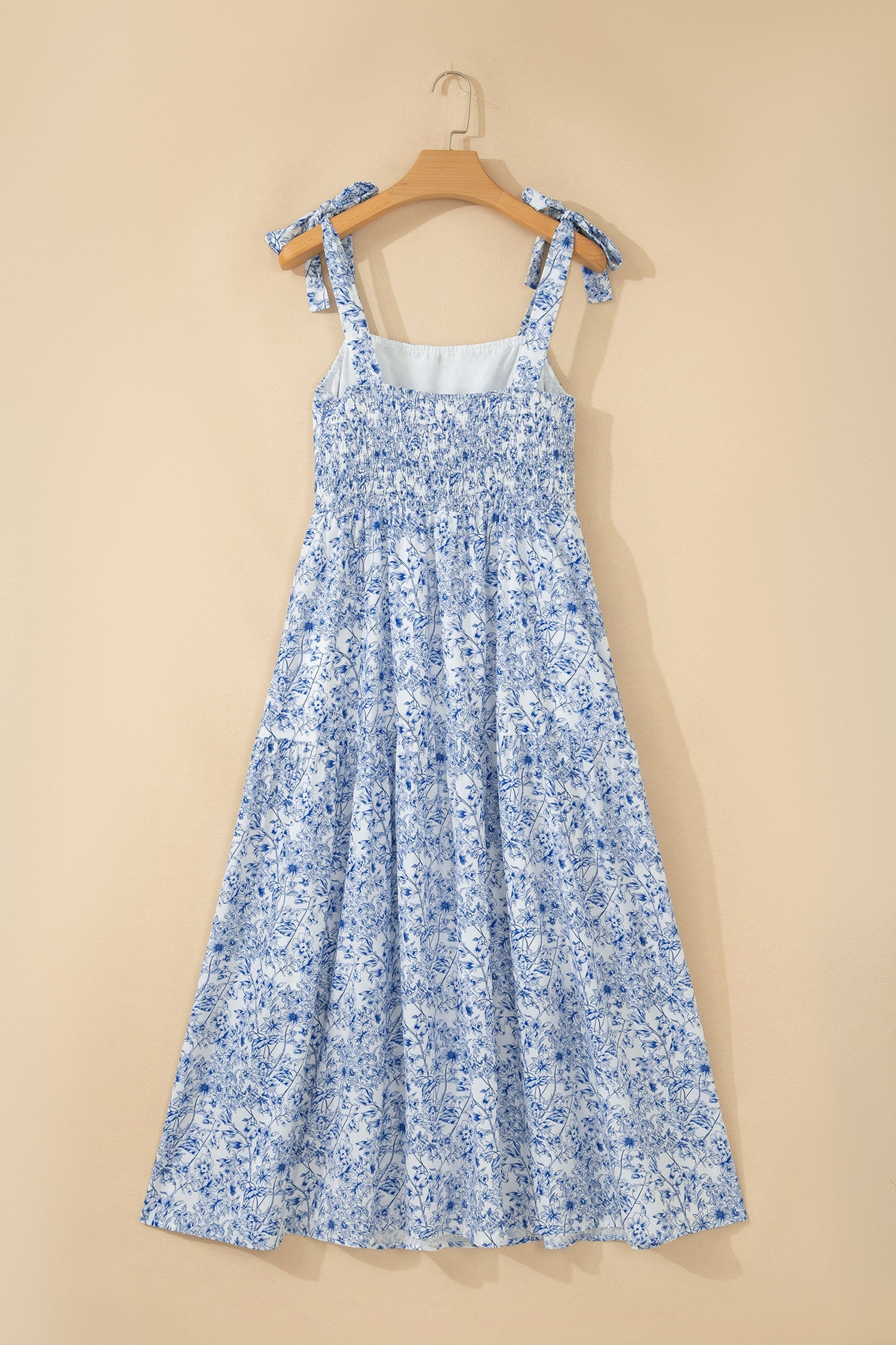 Megan Waist Flared Maxi Dress-Threaded Pear