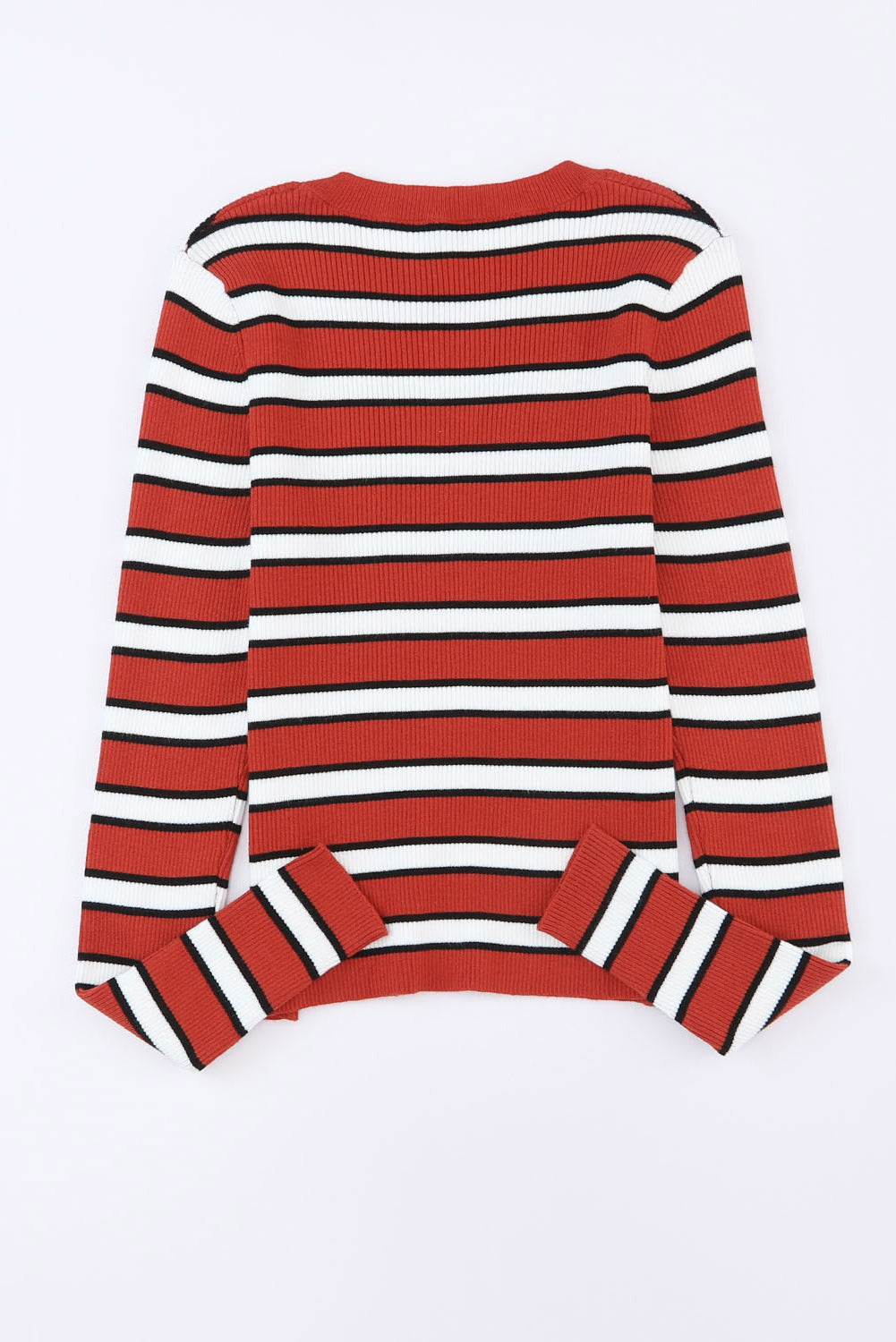 Martha Knit Slim Fit Top-Threaded Pear