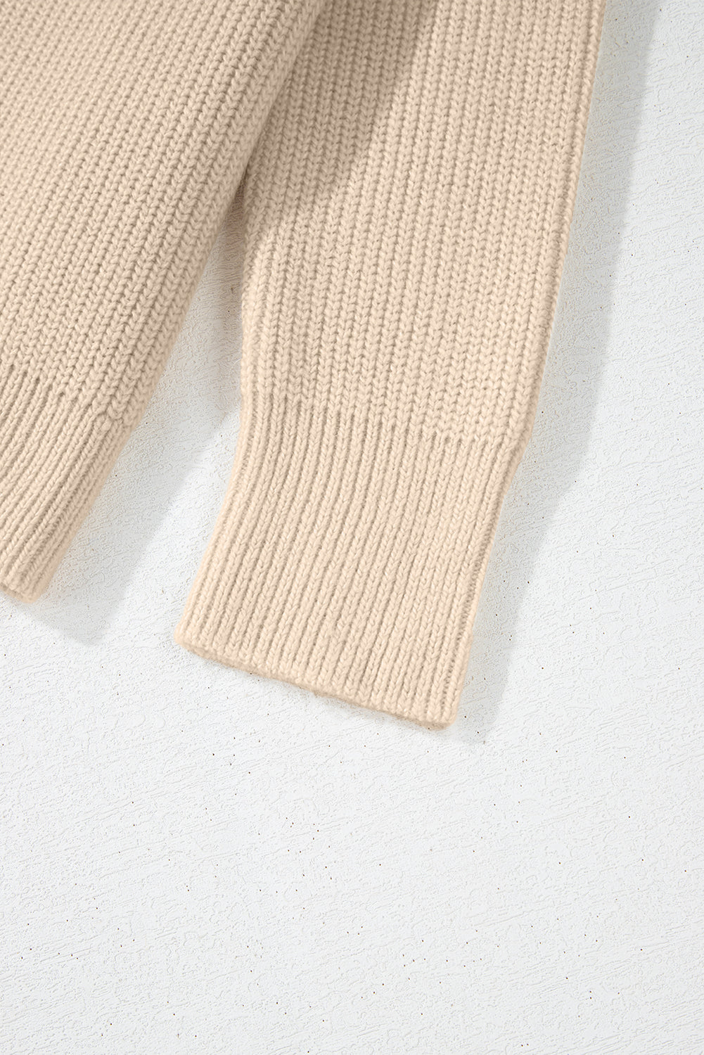 Hadlee Drop Shoulder Pullover Sweater-Threaded Pear