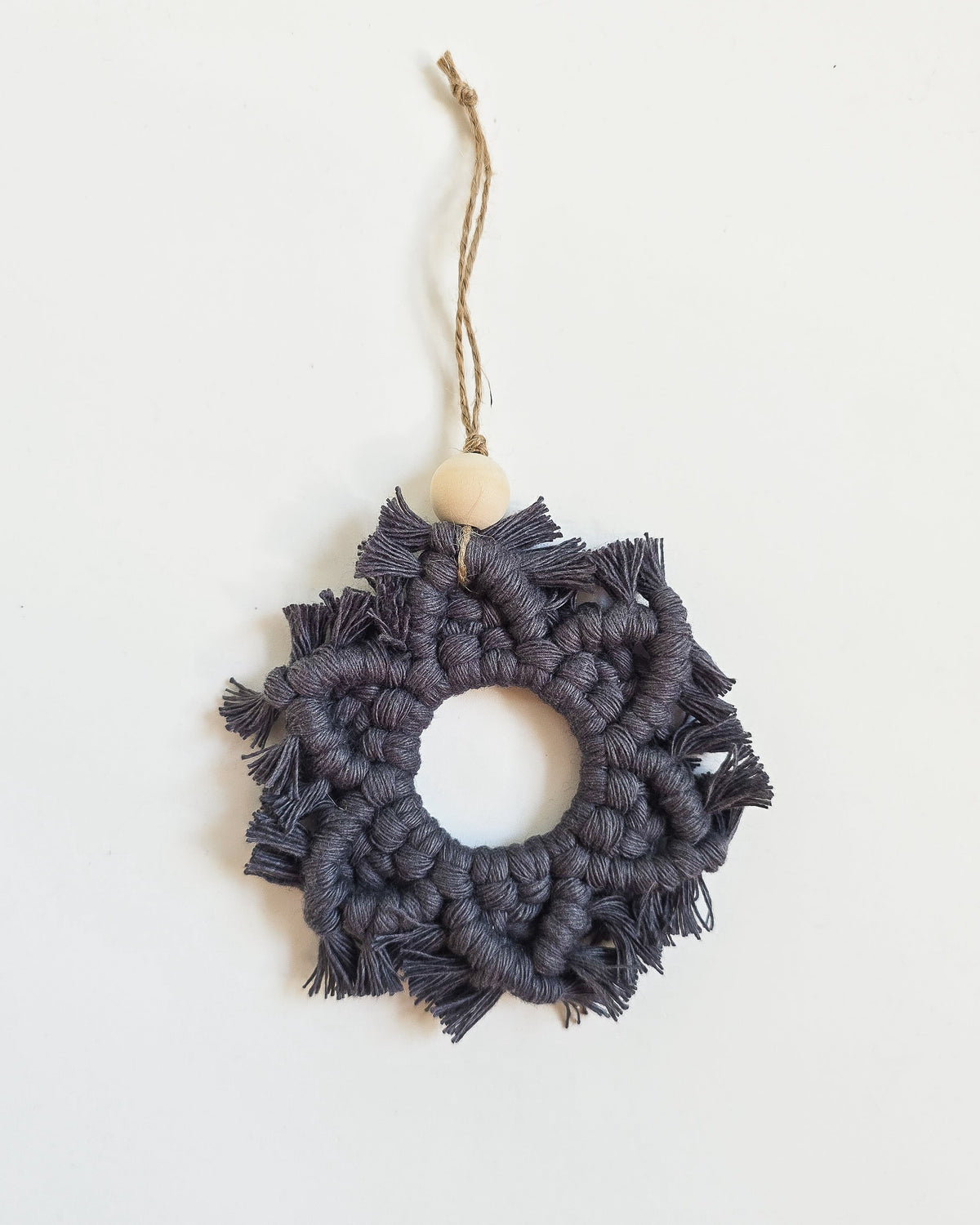 Macrame Snowflake Ornament