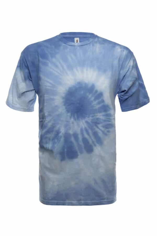 Sky Multi Spiral Tie ﻿Dye-Spectra USA