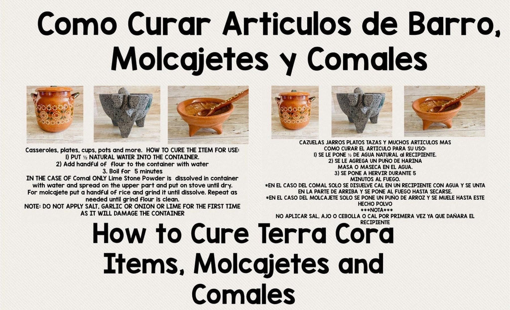 2x Authentic Mexican Pig Molcajetes 2  Molcajete