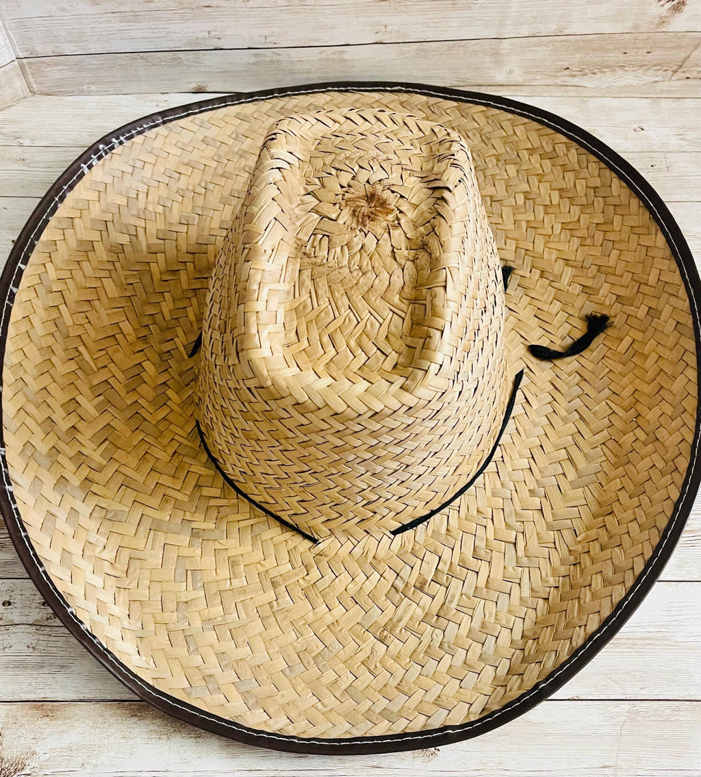 Cowboy Mexican Palm Leaf Hat Artesanal de Palma