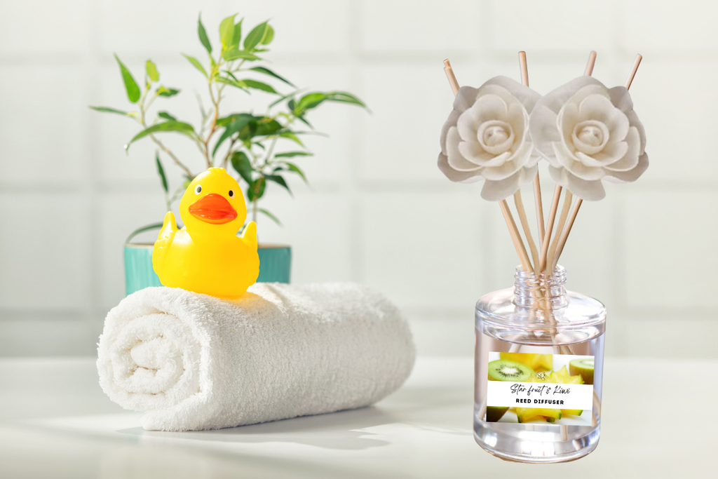 Exotic & Escape Reed Diffuser Collection – Tropical Scents with Mango, Pineapple, Hibiscus & Coconut