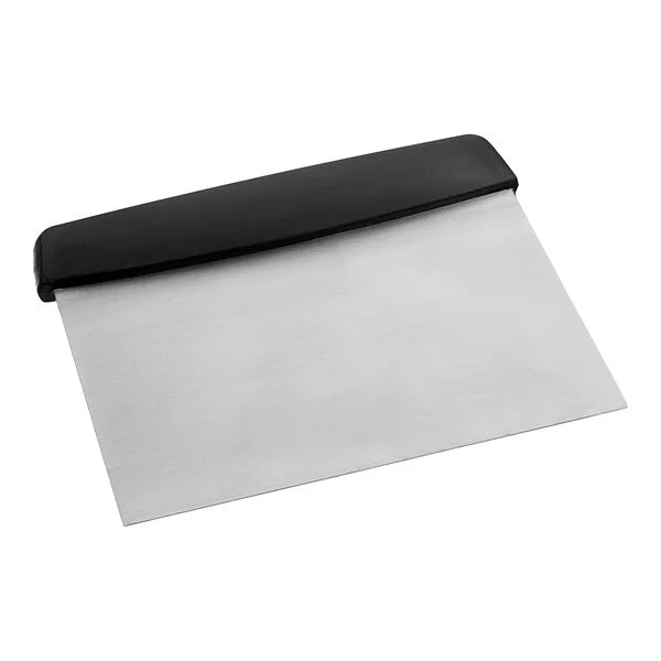 Dough Cutter / Bench Scraper, Stainless Steel, Value Series - 5 7/8" x 4 1/4"By Oasis Supply