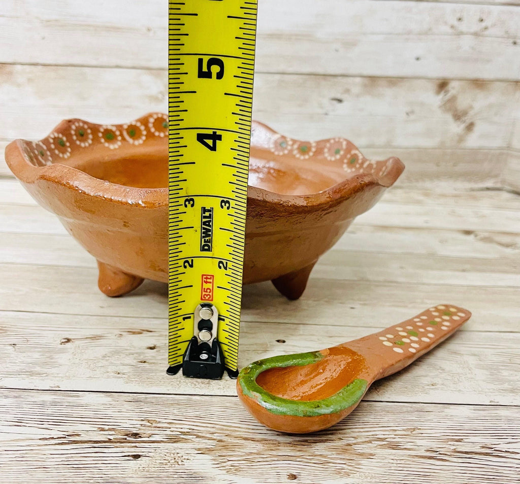 Authentic Mexican Molcajete with Spoon - Large