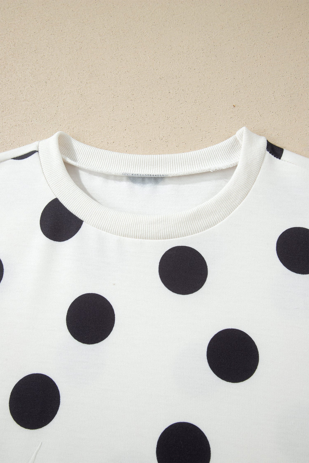 Aurelia Dot Short Sleeve Top Set-Threaded Pear