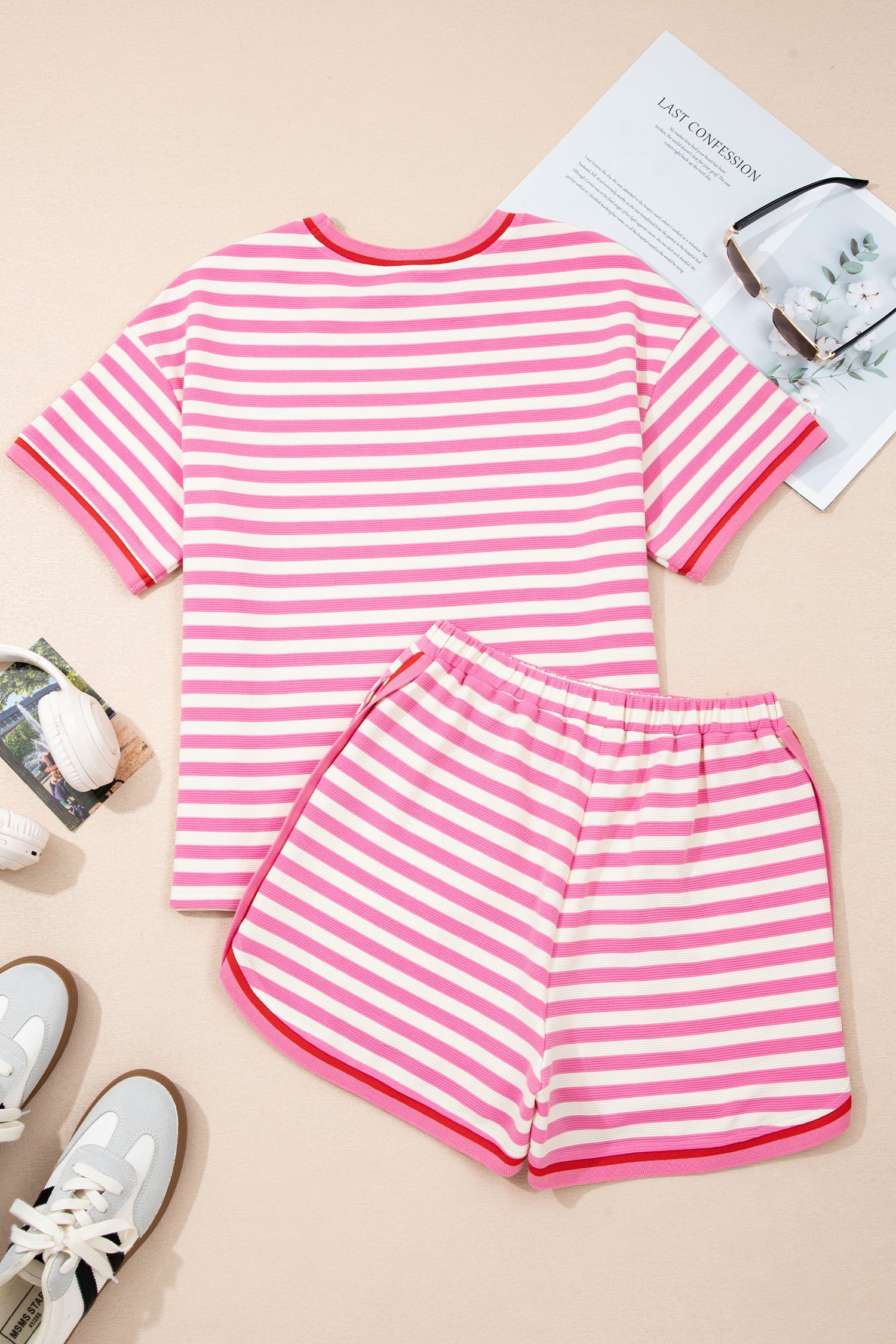 Matilda Trim Short Sleeve Set