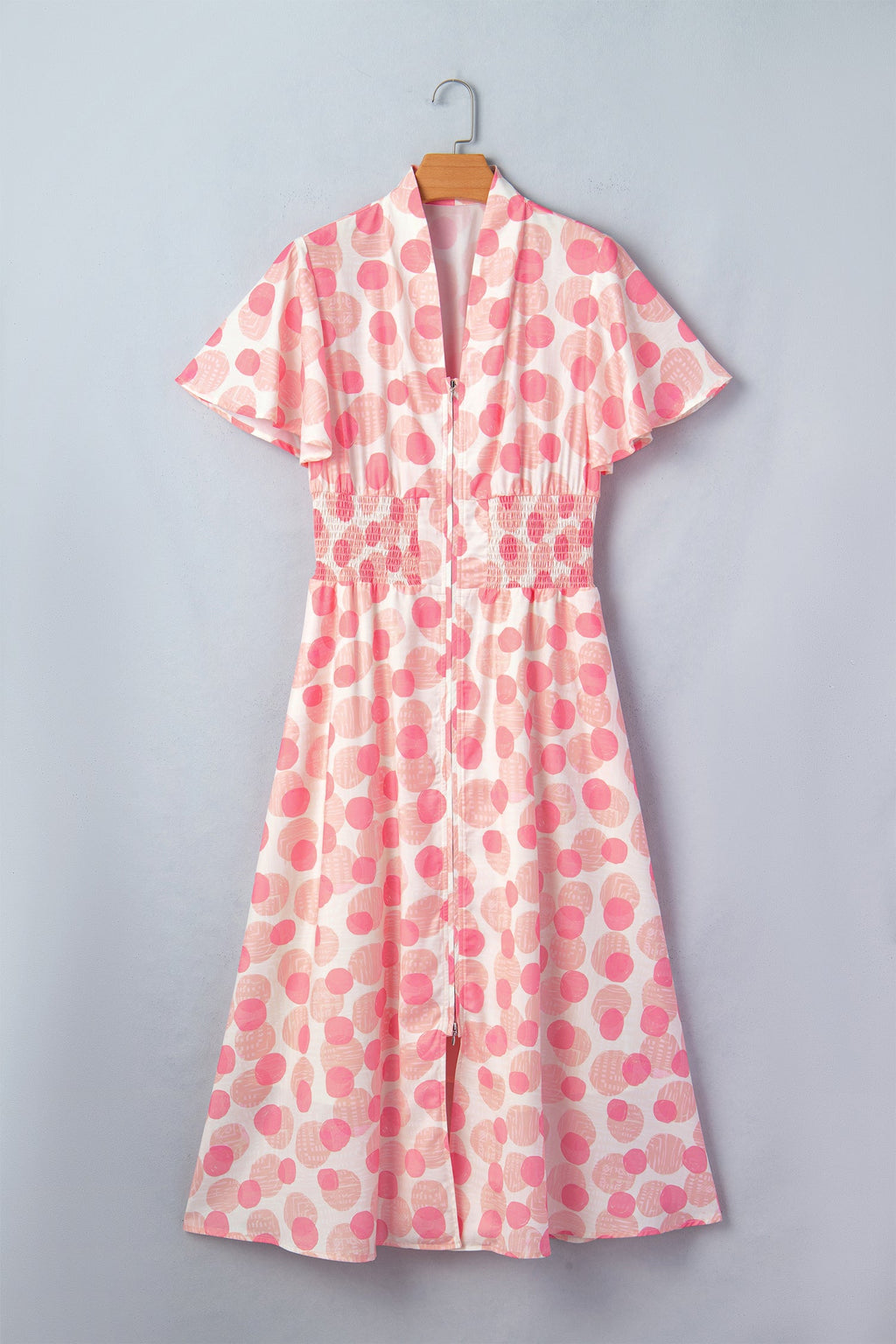 Talia Zip Up Long Dress