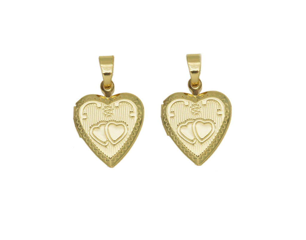 Lockets Heart Pendant, Sku#FH189