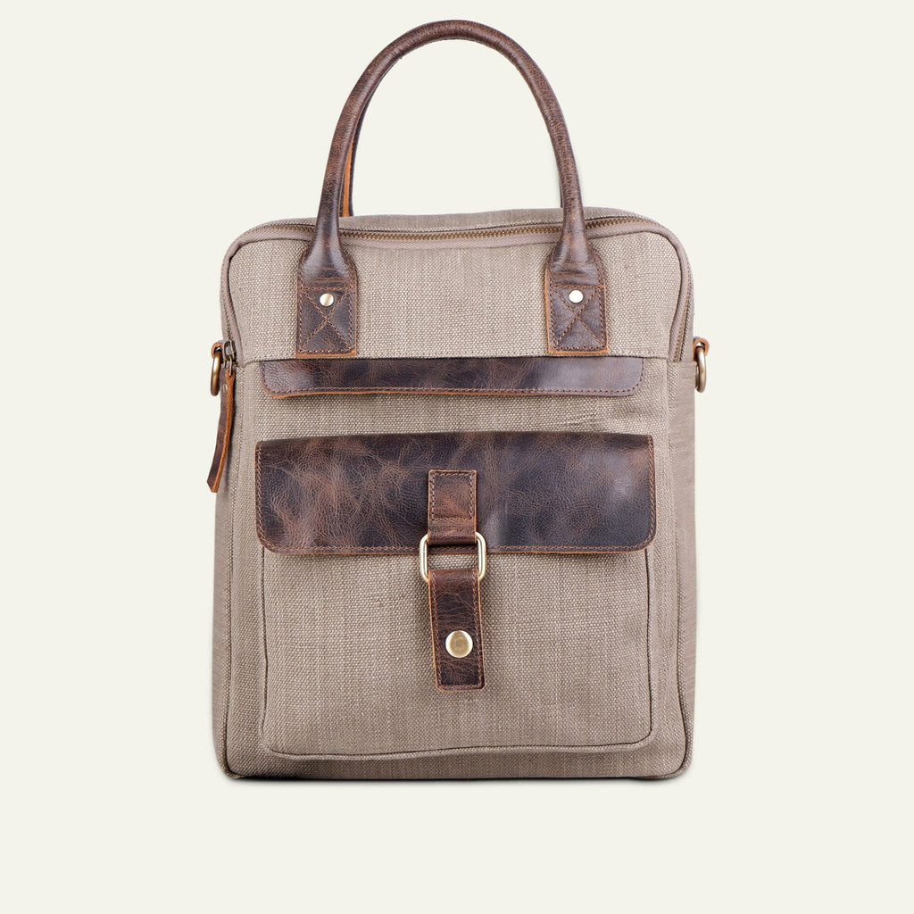The Parker Canvas Messenger Bag