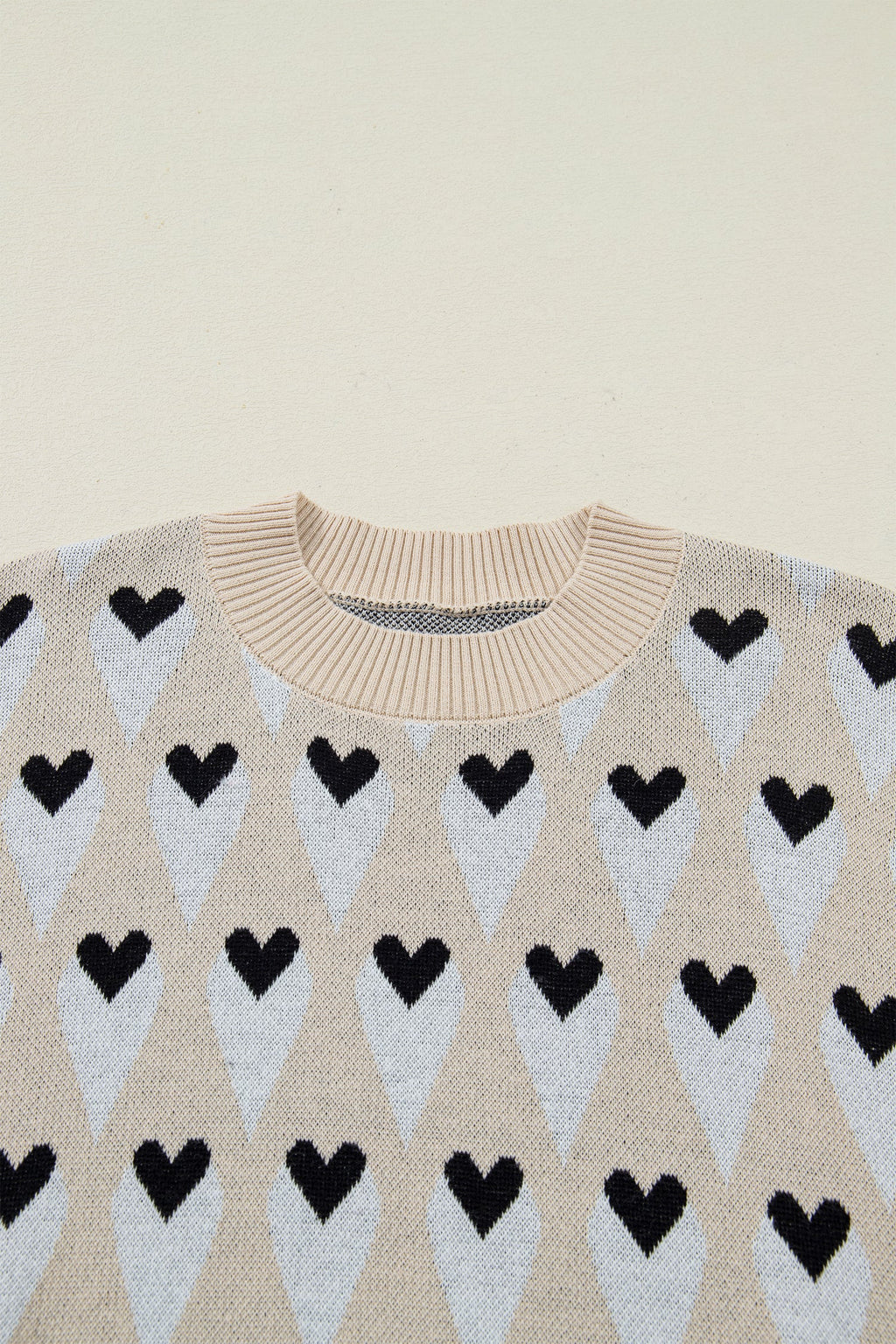 Aspyn Ribbed Trim Loose Sweater